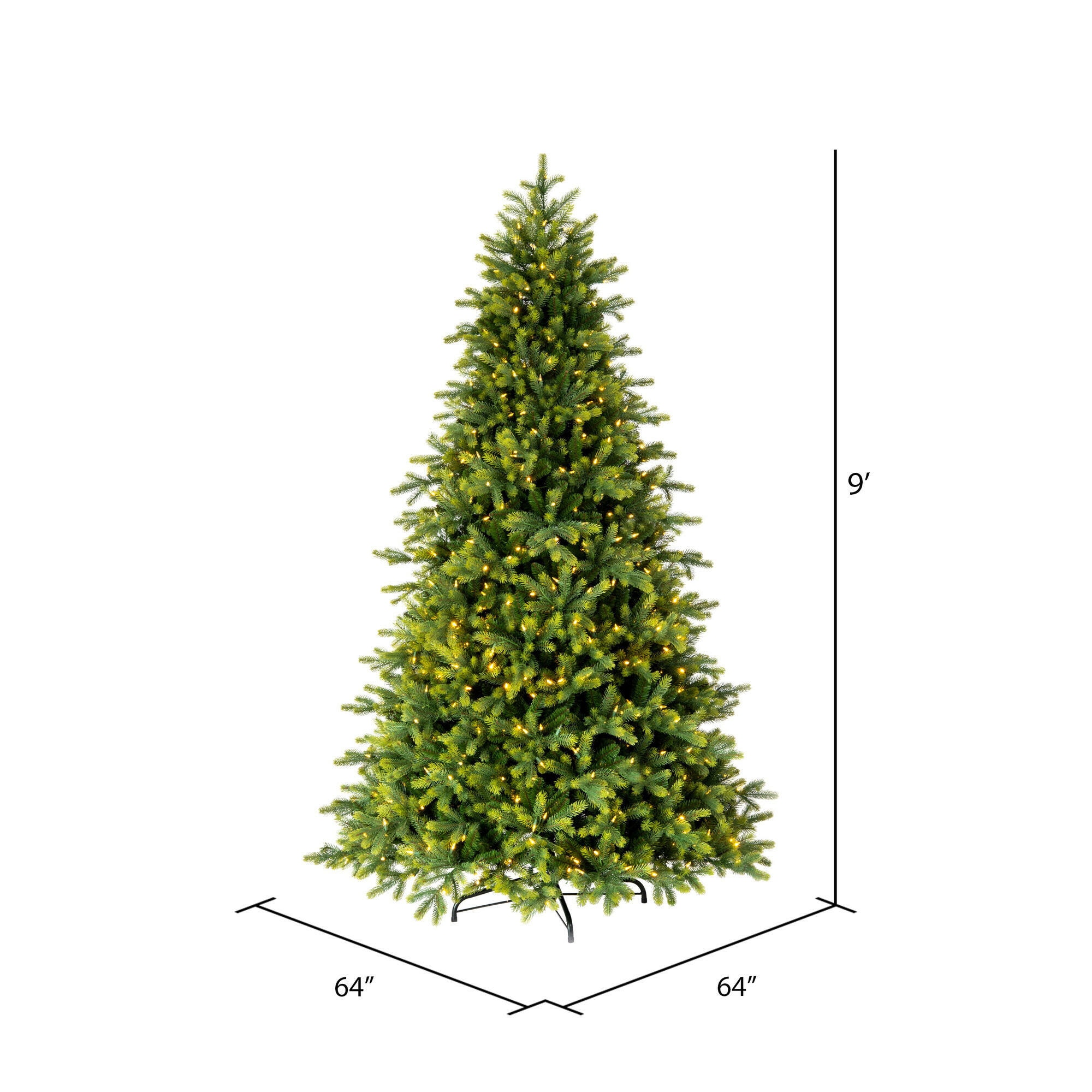 Vickerman DT214281LED Artificial-Christmas-Trees - View #3