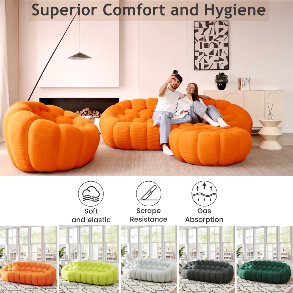 BuotiqHom DH-SF134-133OR Living-Room-Sets - View #4