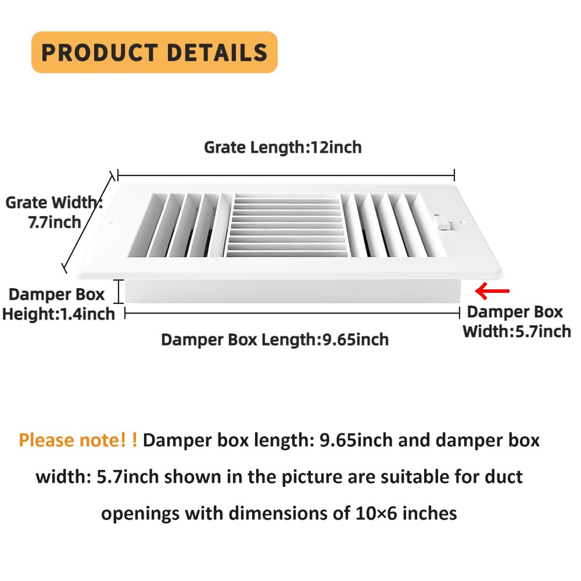 Numhew NHDREW532652 Vent-Covers - View #3