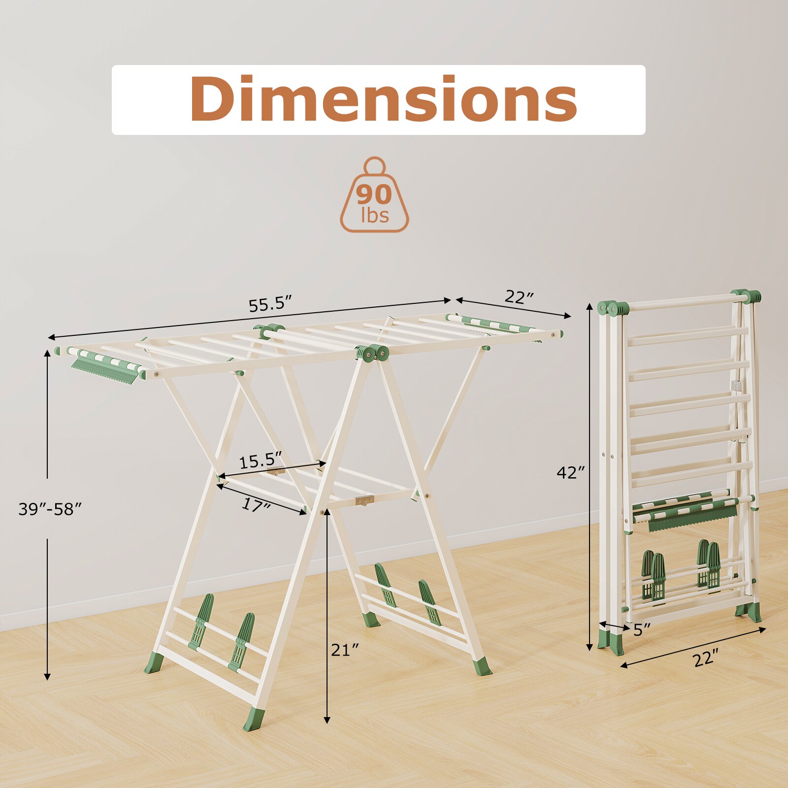 Slickblue D-CO-EB92301ZJ Organizers-Drying-Racks - View #3