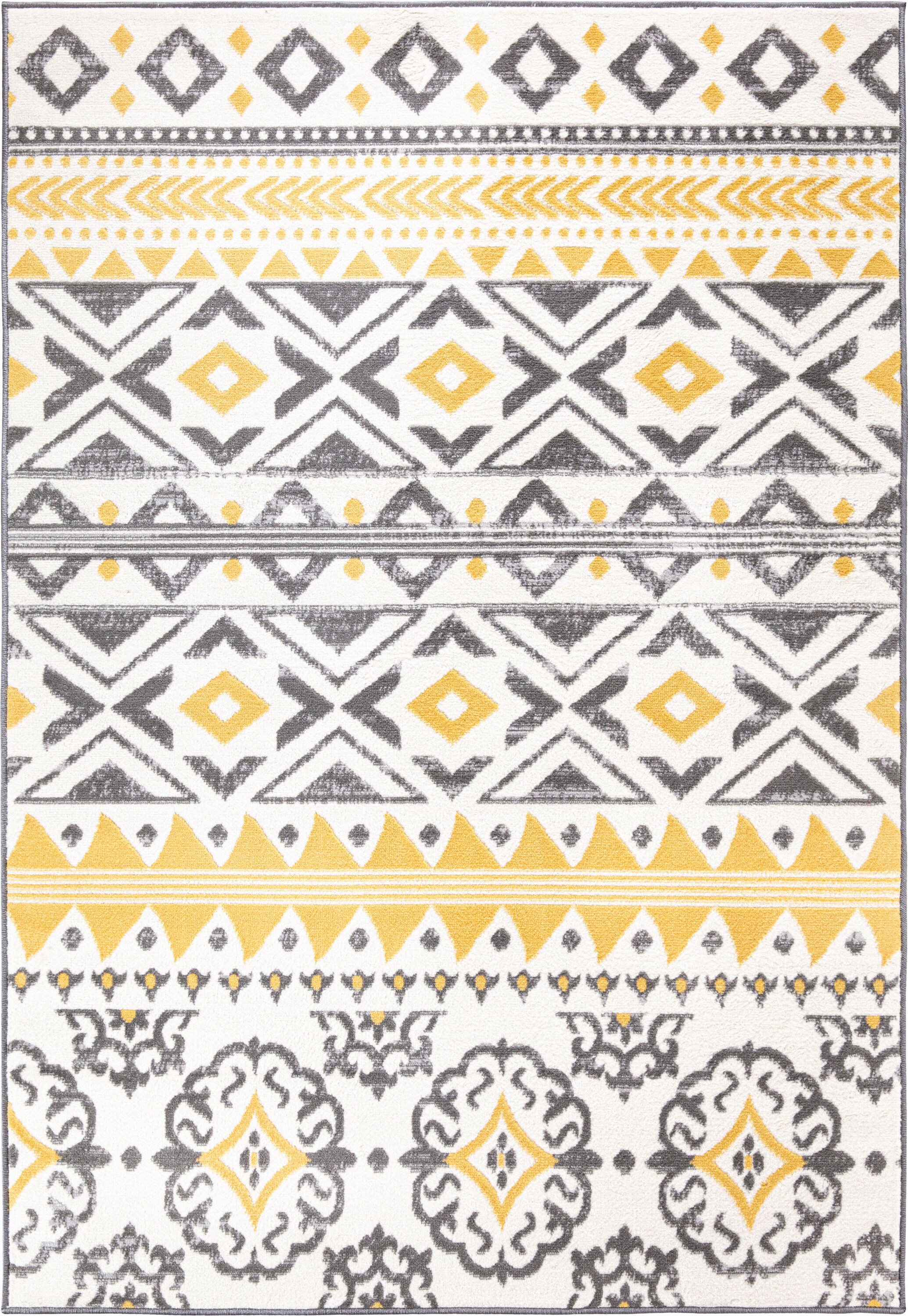 World Rug Gallery 2078YELLOW8X10 rugs - View #2