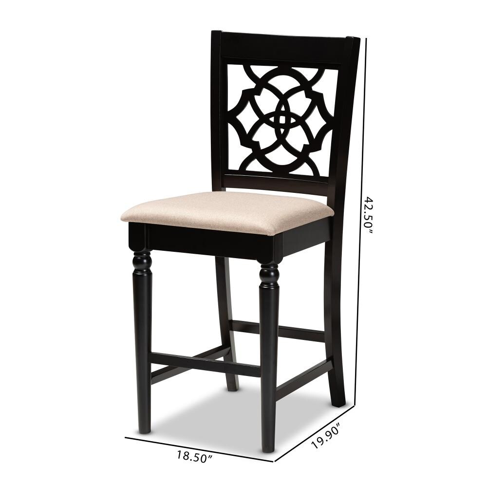 Baxton Studio 158-2PC-9770-LW stools - View #6