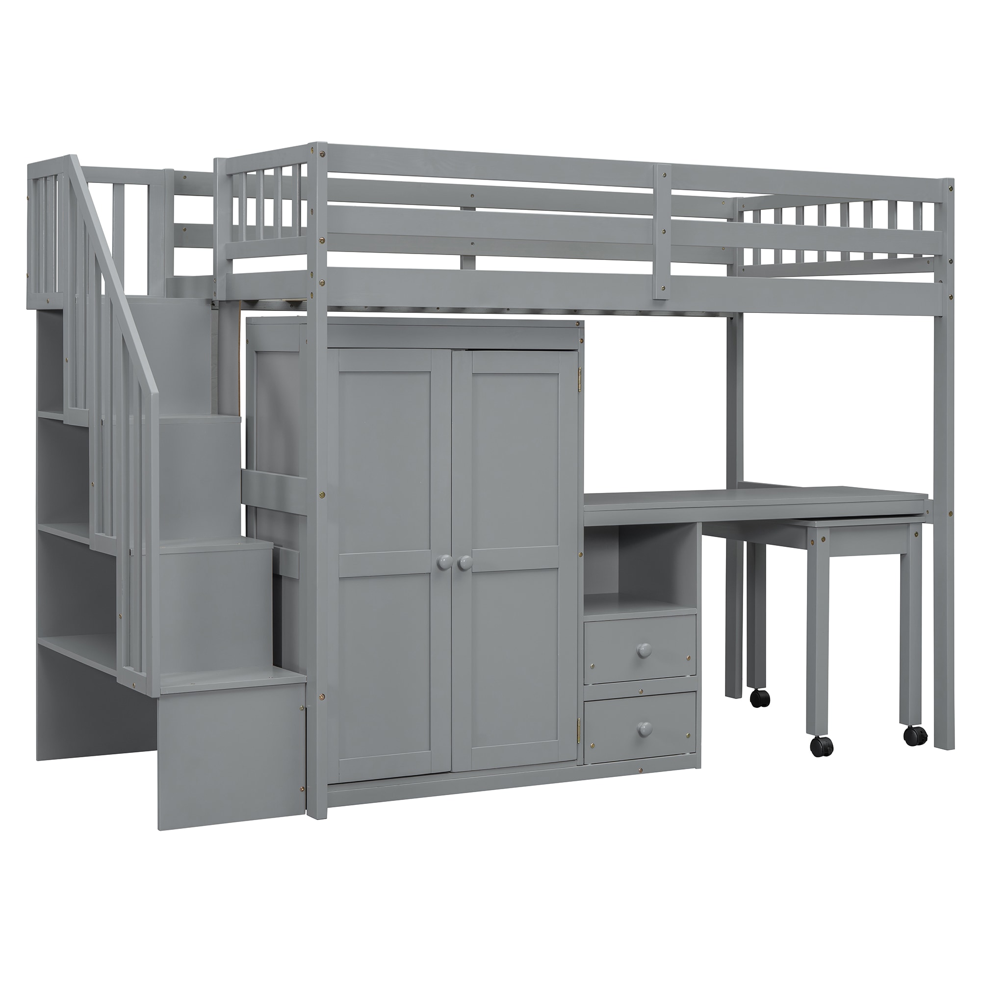 Clihome CL-LF0013E Bunk-Beds - View #3