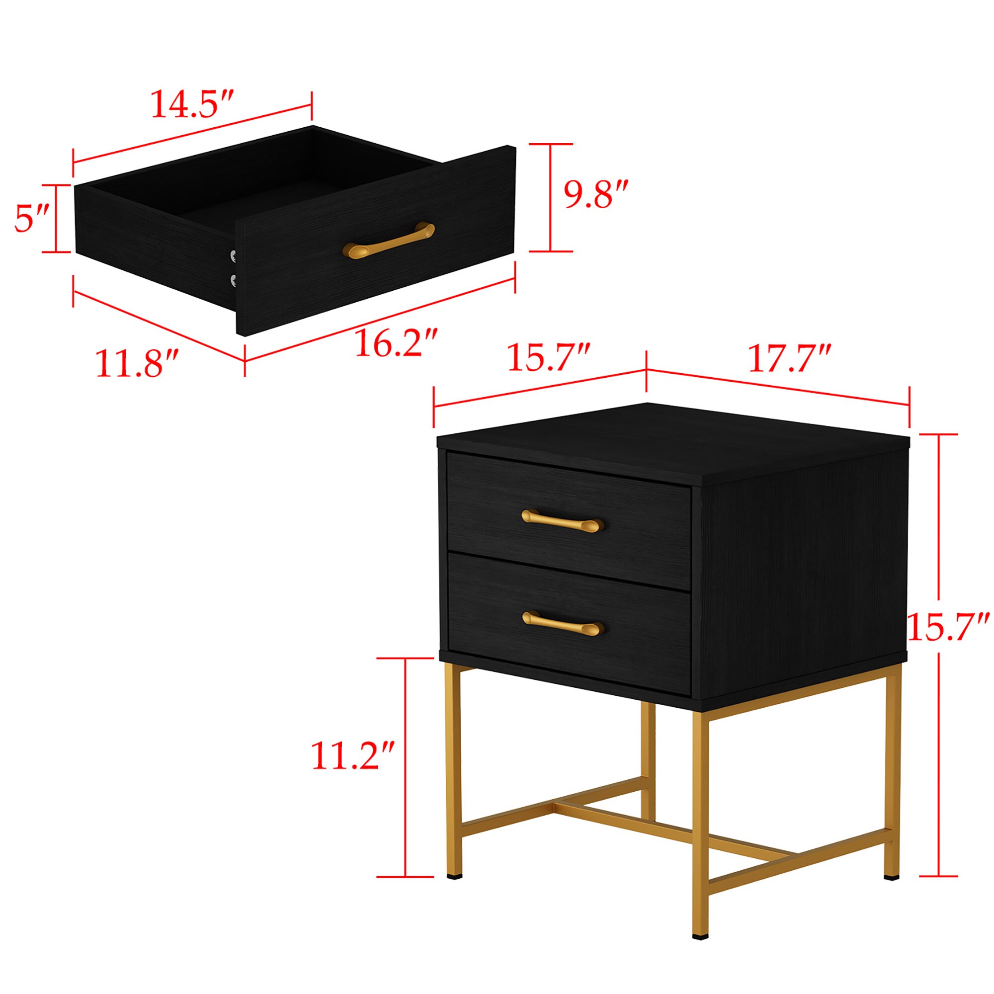 FUFU&GAGA LJY-KF200143-02 nightstands - View #14