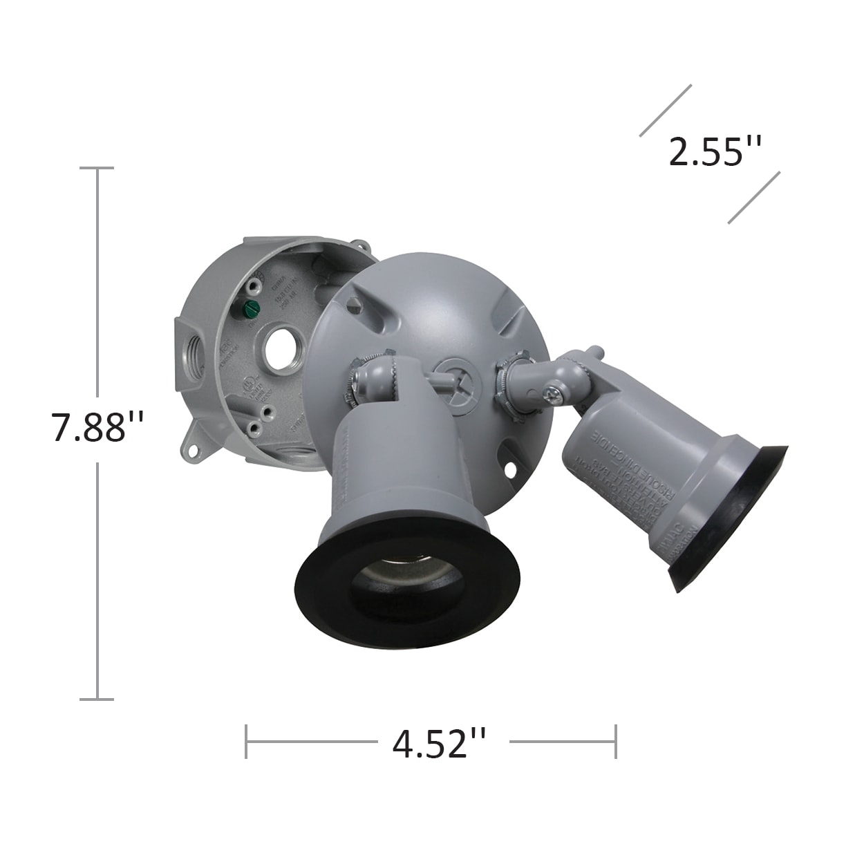 Hubbell 5829-5G Switch-Controlled-Floodlights - View #2