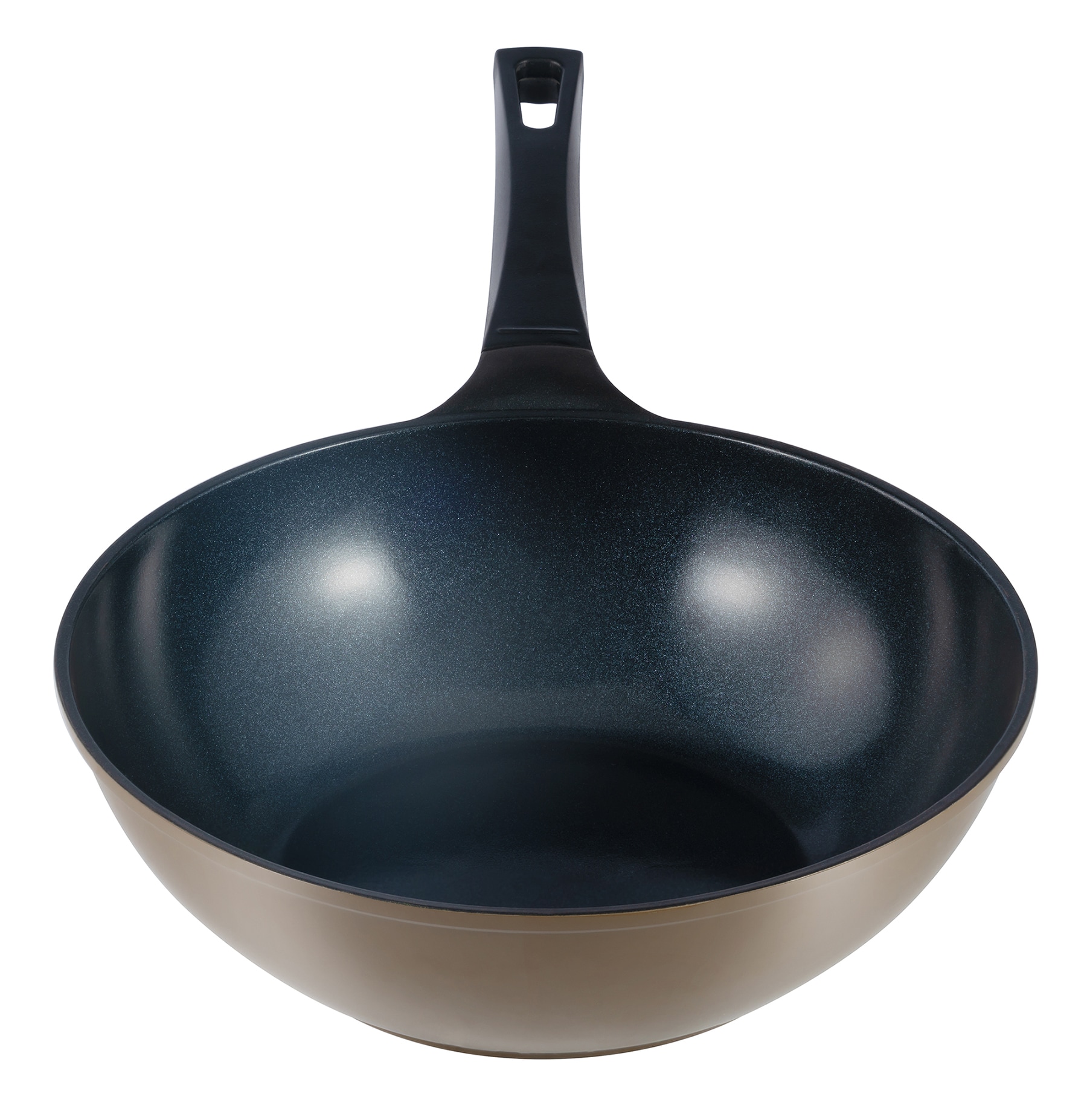 14 Green Earth Wok by Ozeri, with Smooth Ceramic Non-Stick Coating (100% PTFE and PFOA Free)