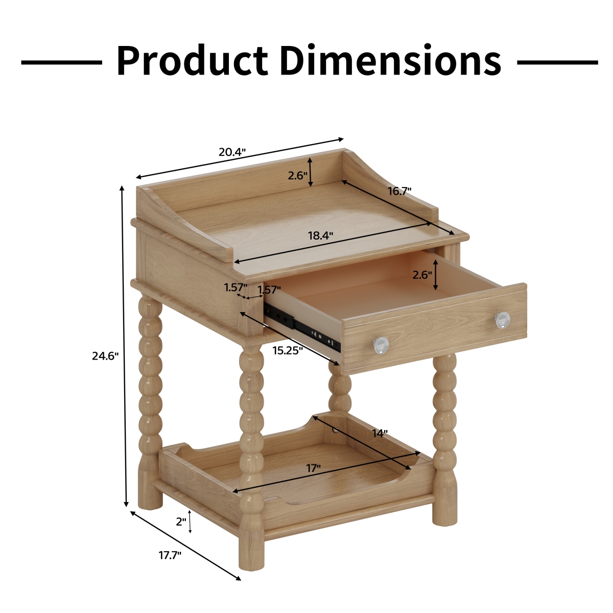 Streamdale Furniture N733P206240M nightstands - View #13
