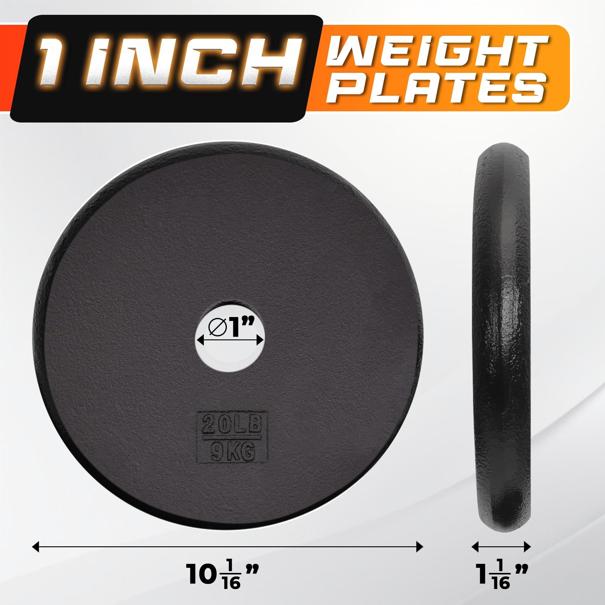 Yes4All AAAV Barbells-Weight-Bars-Plates - View #2