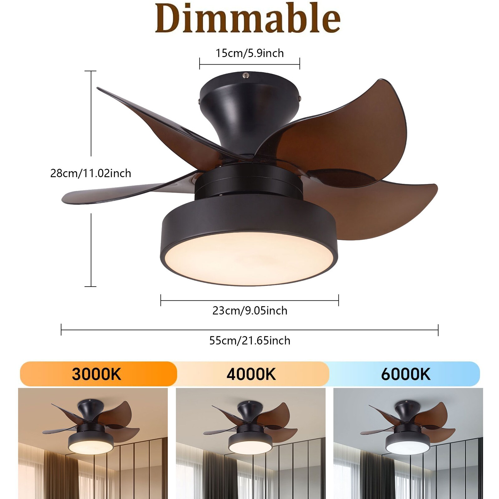 Oukaning HG-HCX-9226 Ceiling-Fans - View #4