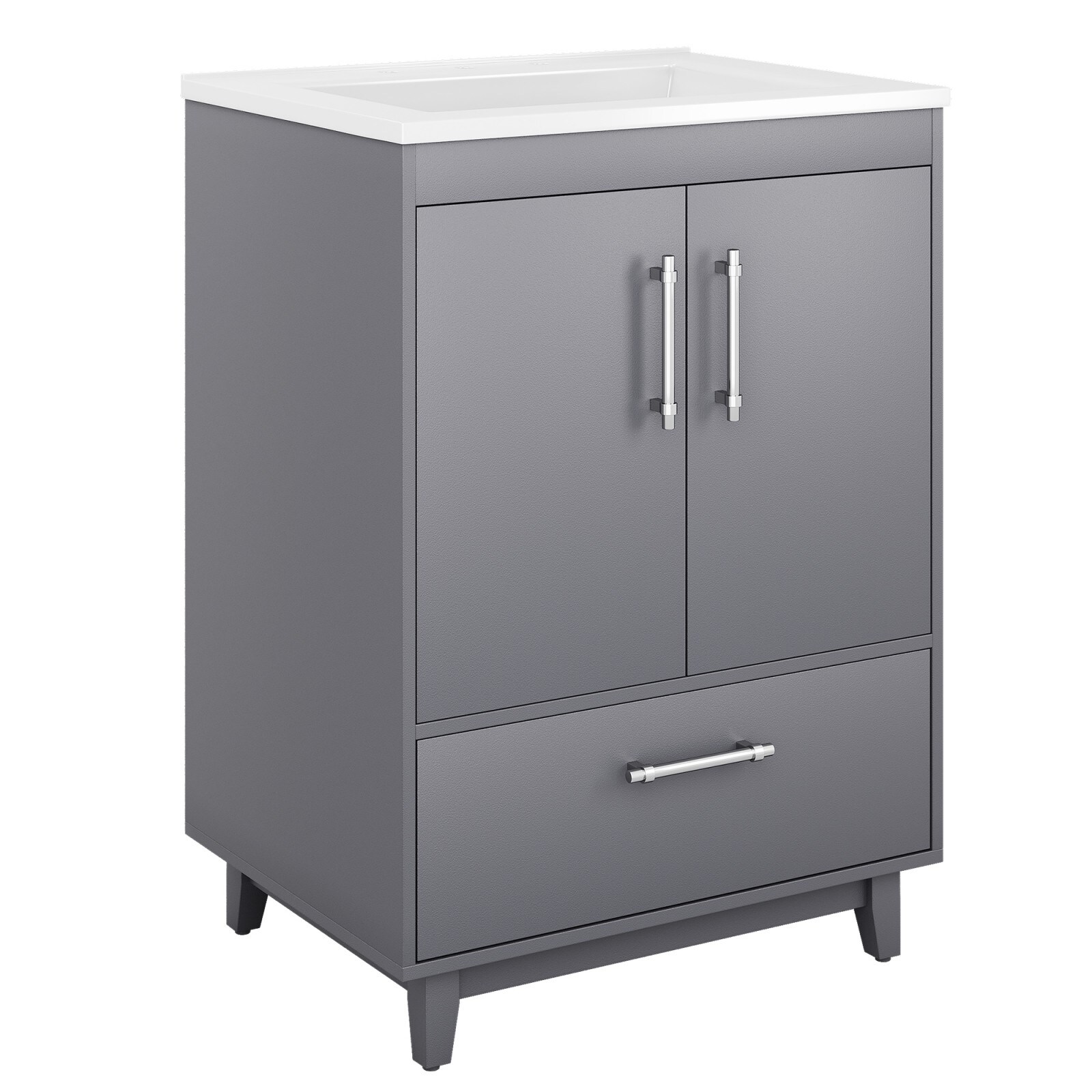 Serwall 24LZKD-GR Bath-Vanity-Combo - View #10