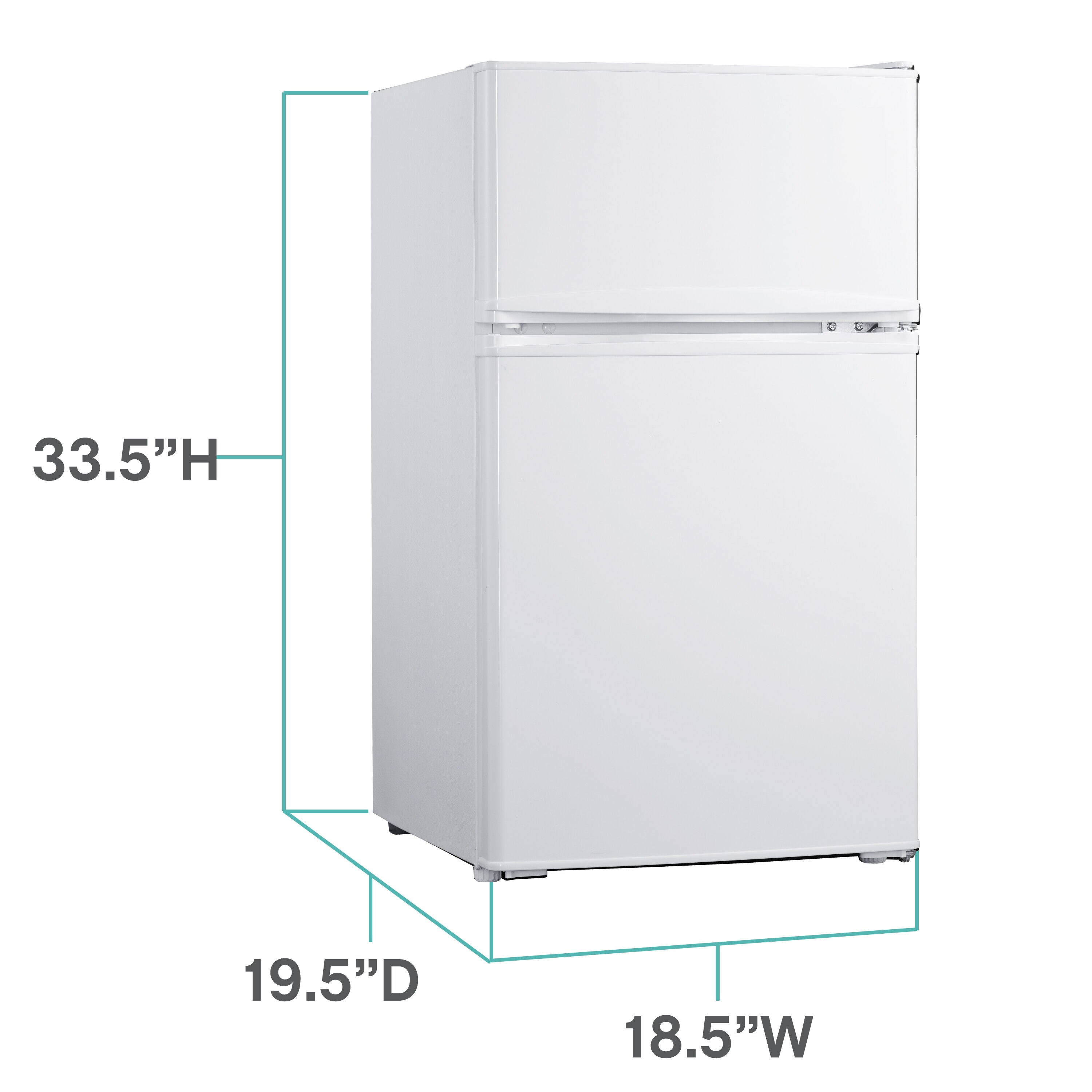 West Bend 3.1 Cu. ft. Compact Refrigerator White