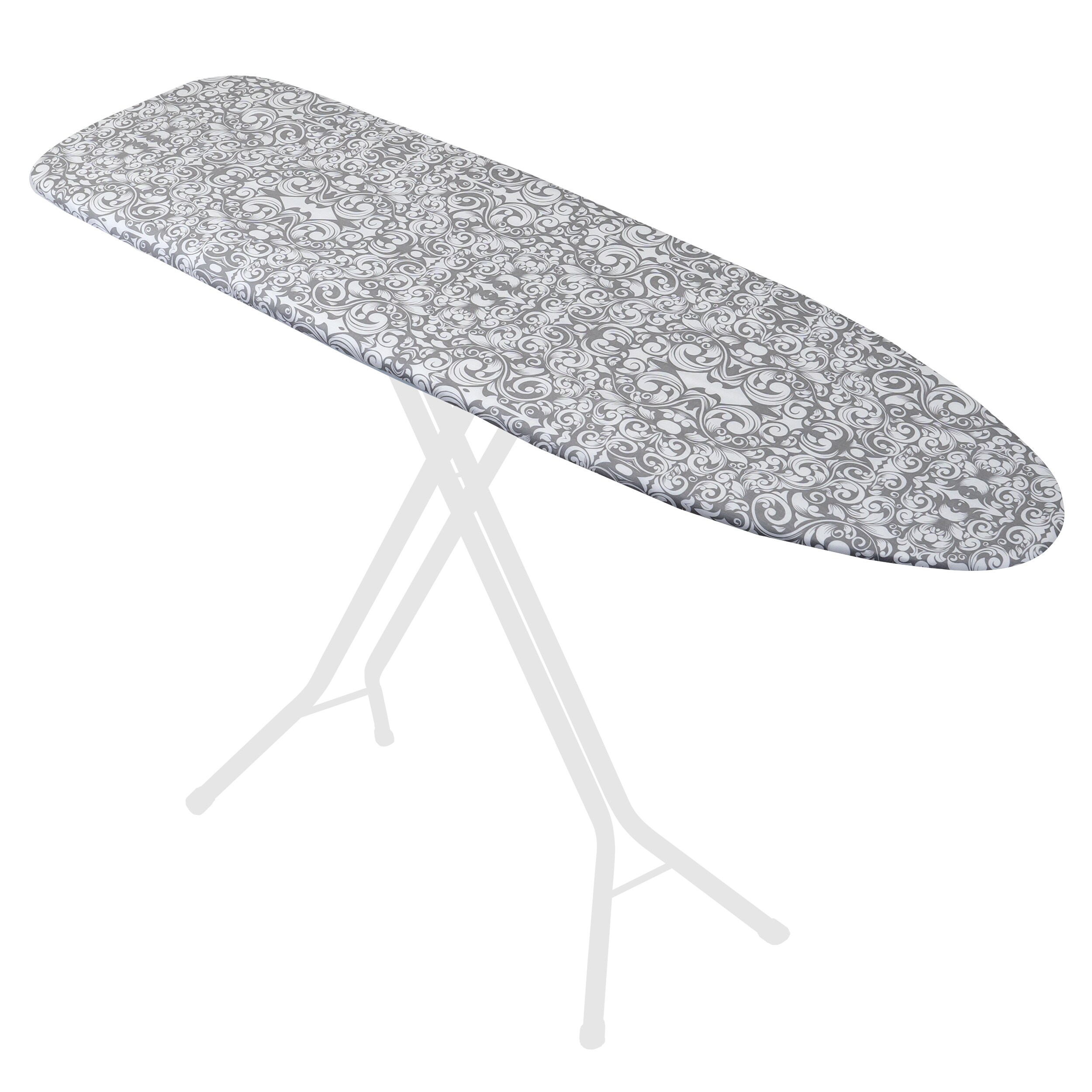 Rayen 4.3 x 20.5 | Gray Sleeve Board | Ironing Surface | Aluminium |  Universal | 100% Cotton Cover