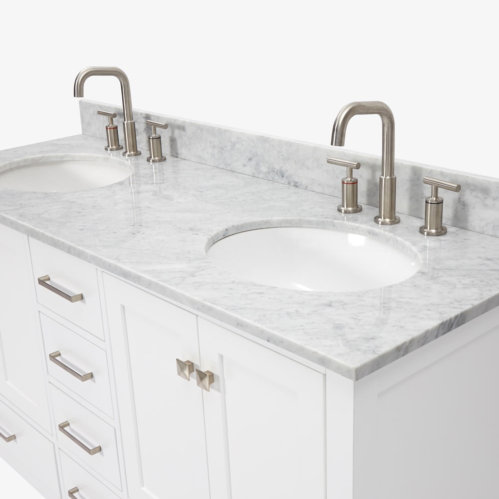 ARIEL A061DCW2OVOWHT Bath-Vanity-Combo - View #9