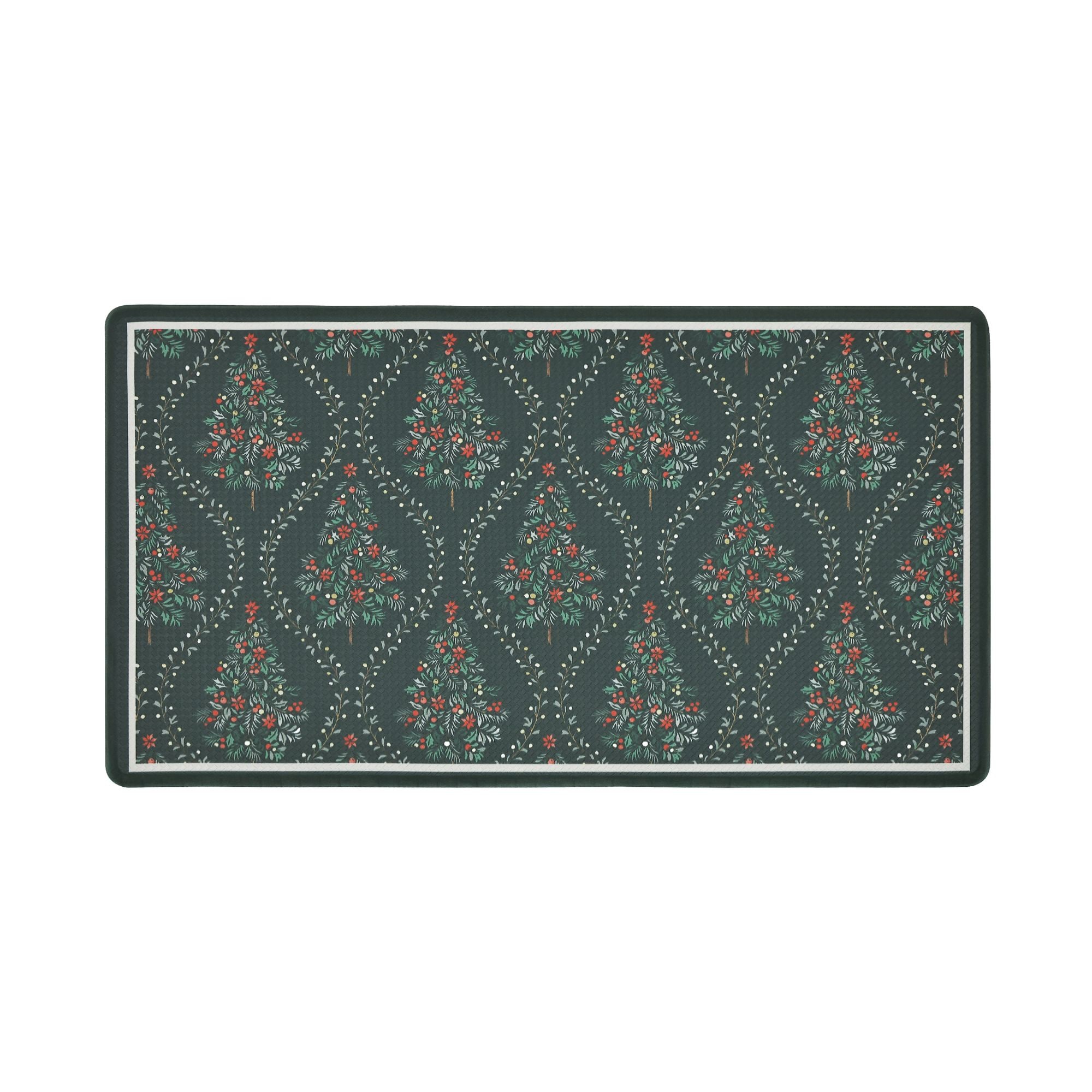 Laura Ashley  Frestwick Glade 17.5 in x 32 in Kitchen Mats
