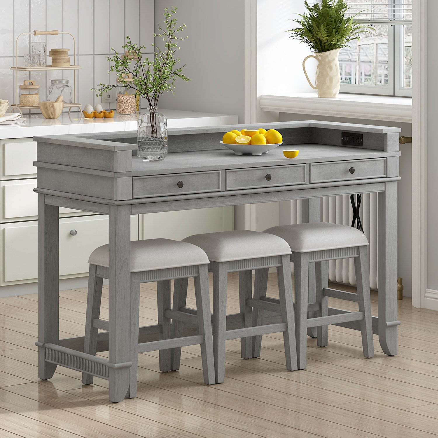 SINOFURN SYA010284GY Dining-Sets - View #7