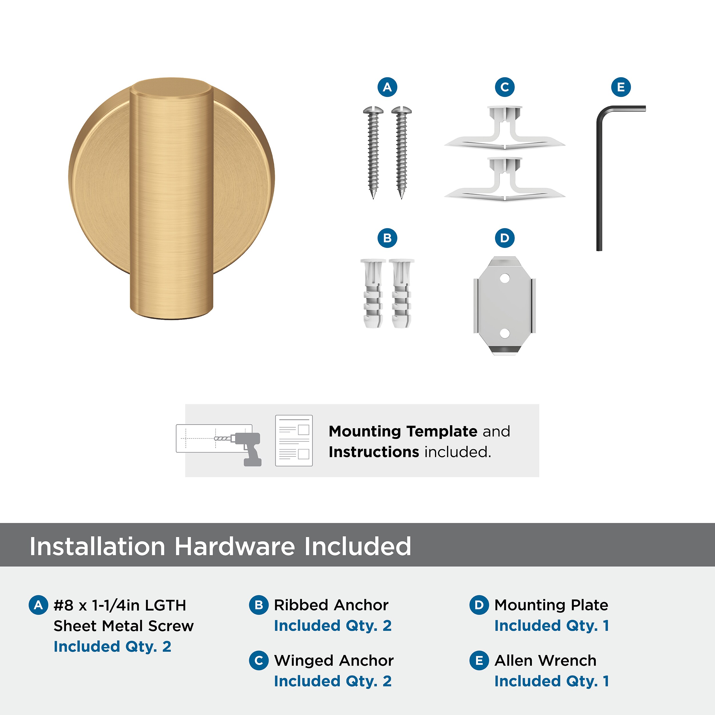 Amerock BH26542CZ Robe-Hooks - View #7