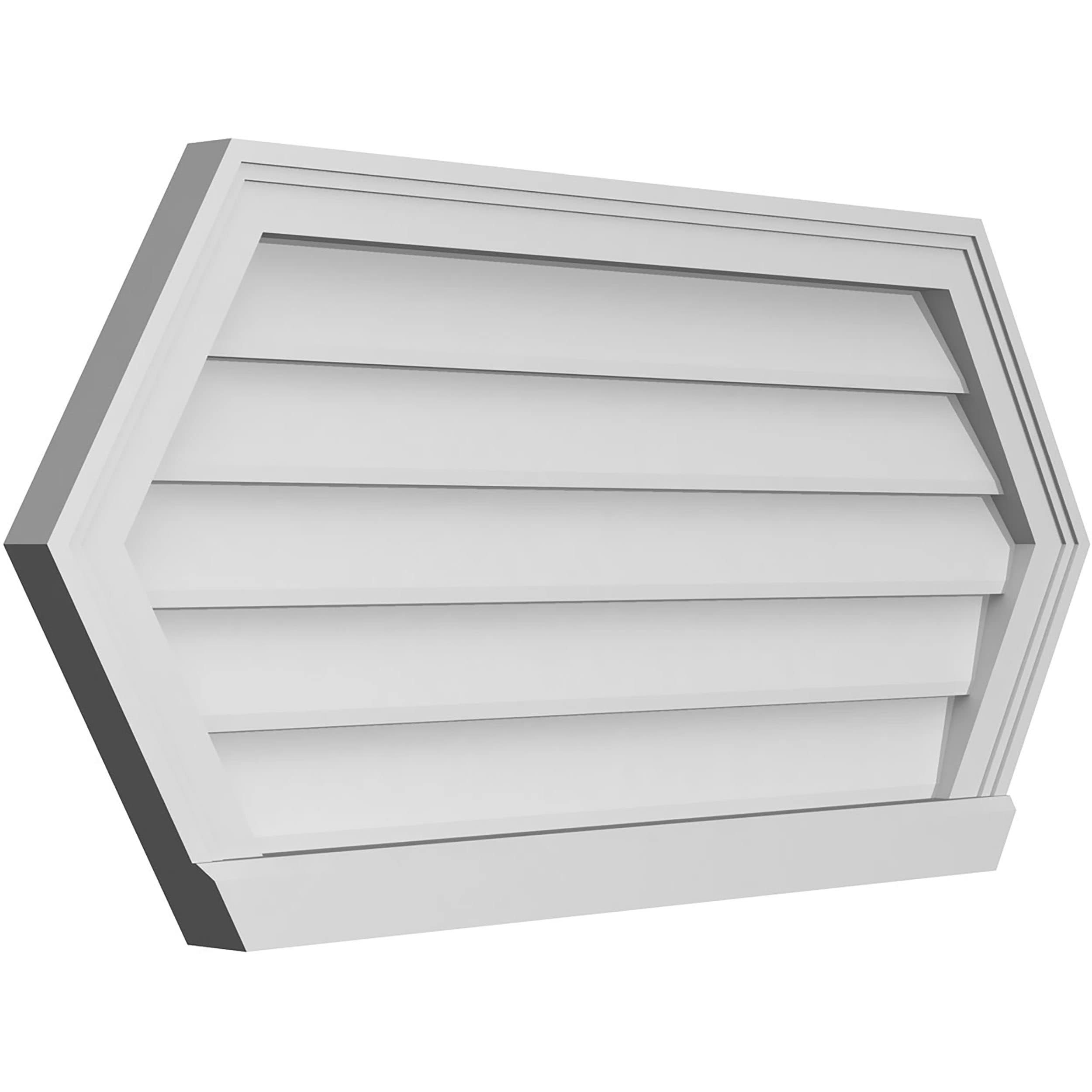 Ekena Millwork GVPHP38X1803SN Gable-Vents - View #2