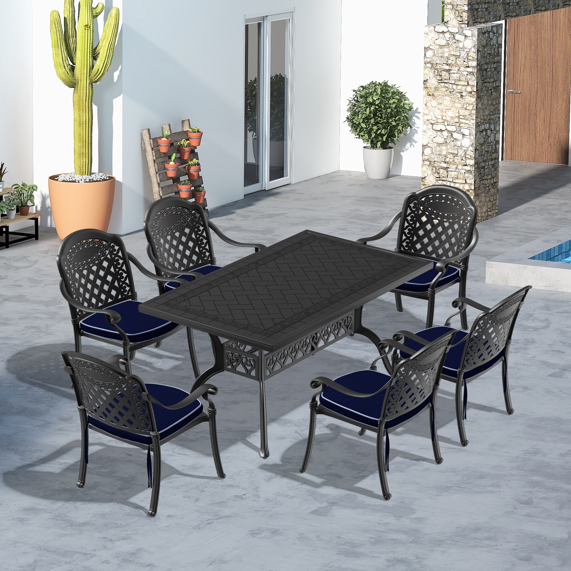 nicesure CSLBK1165D150A90 Patio-Tables - View #3