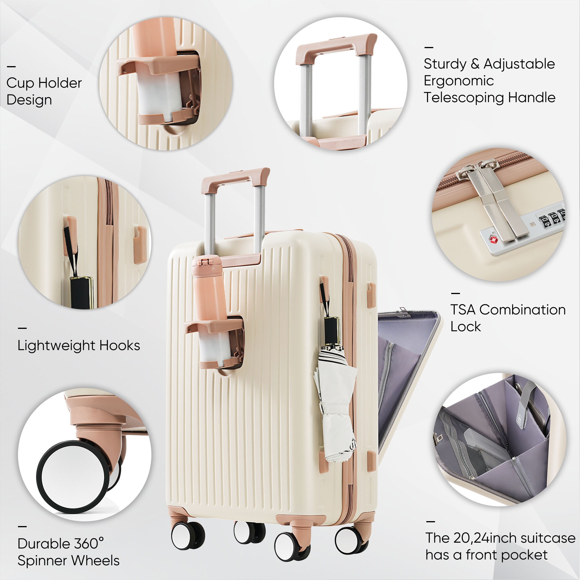 SINOFURN SYD9600009BG Luggage-And-Luggage-Sets - View #6