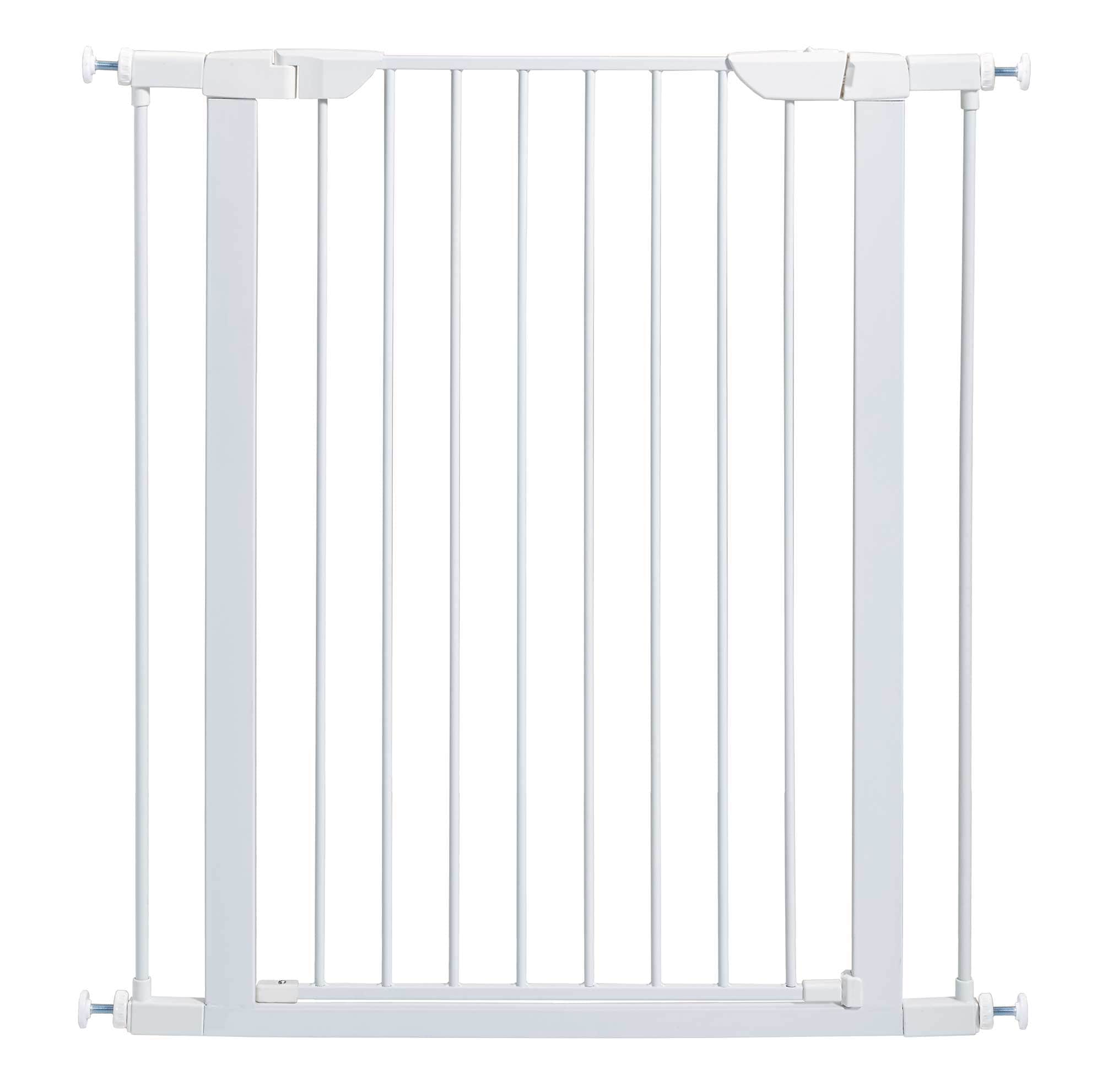 Mid-West Metal Products 2939SW Tension-Mount Expandable White Metal Pet Gate