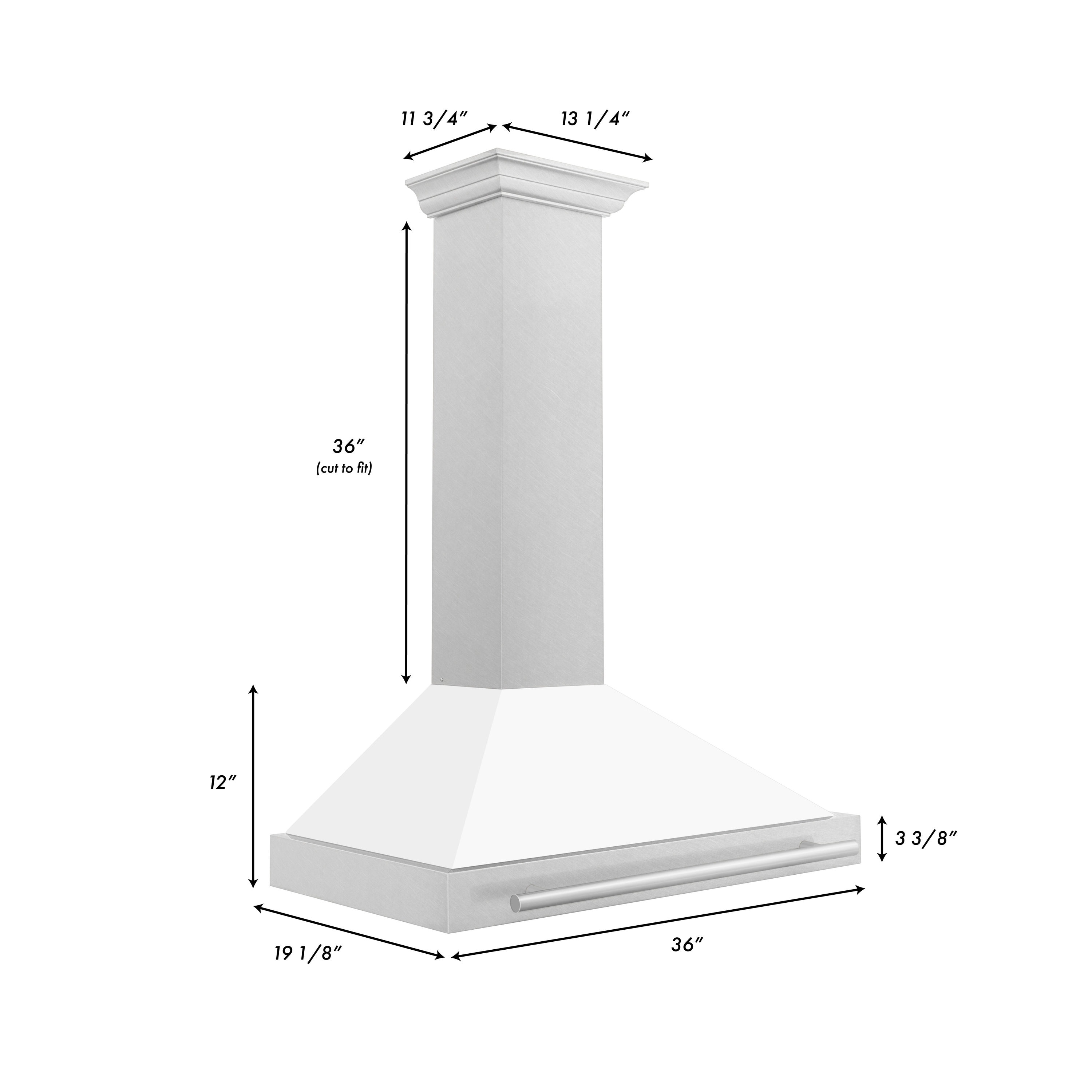 ZLINE KITCHEN & BATH KB4STX-WM-36 Wall-Mounted-Range-Hoods - View #3