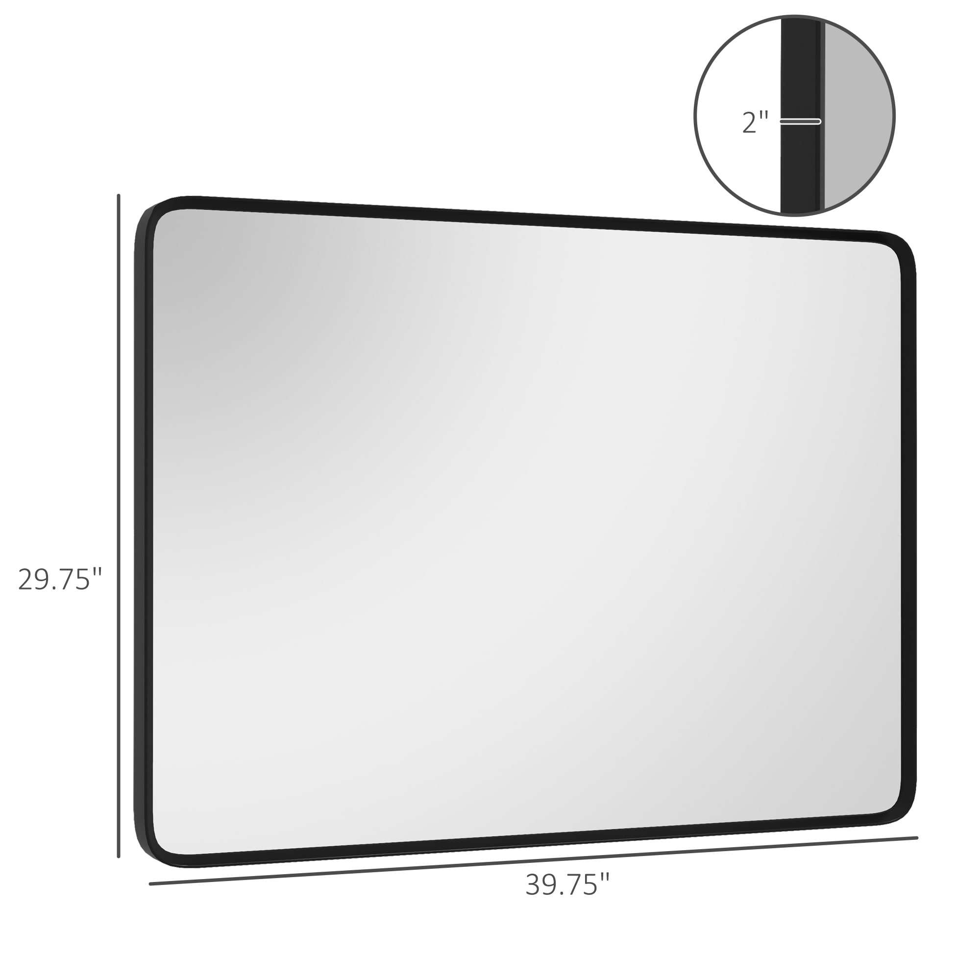 ES-DIY GF3030ROGD Decor-Mirrors - View #2