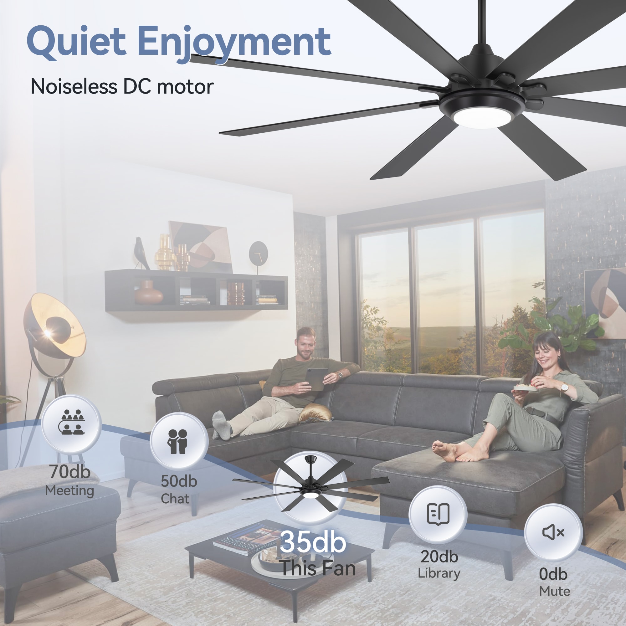 Breezary 32050-BK Ceiling-Fans - View #9
