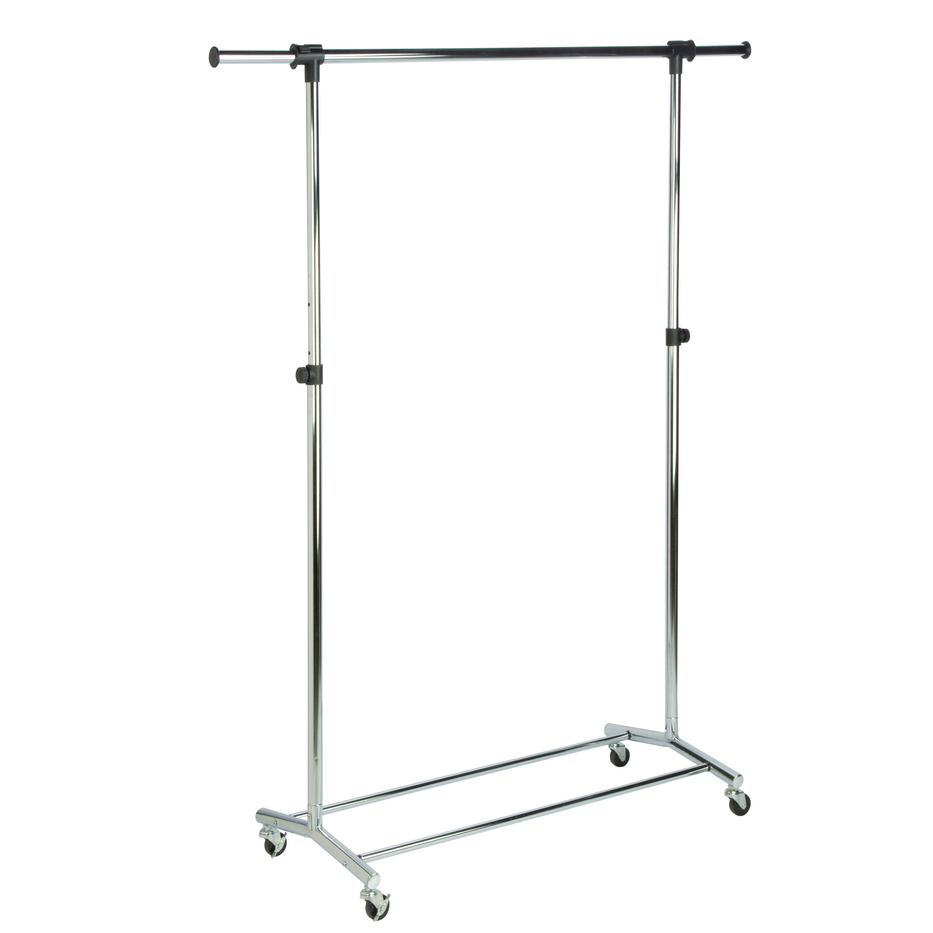 Honey-Can-Do Adjustable Height and Width Clothing Rack with 50 Inches ...