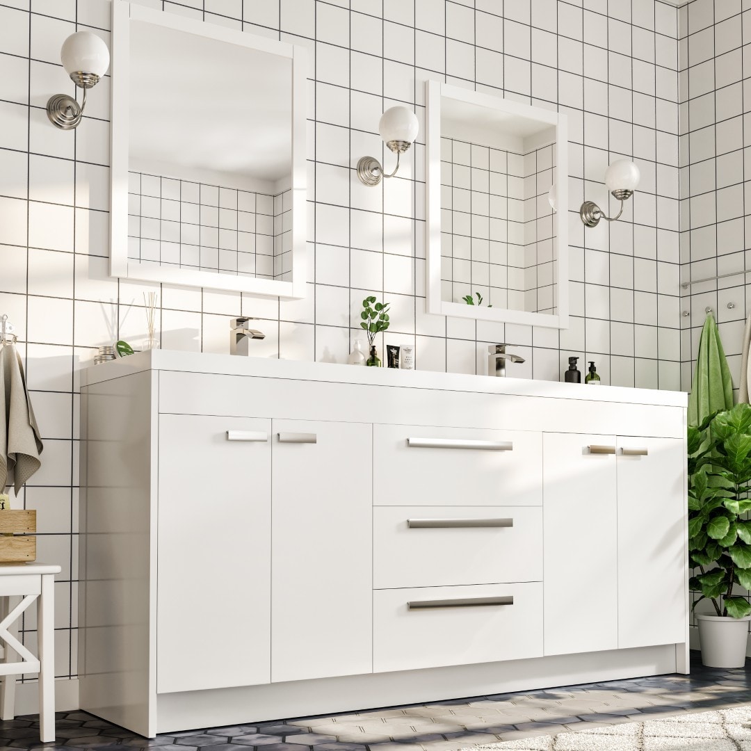 Eviva EVVN1700-8-72WH Bath-Vanity-Combo - View #2