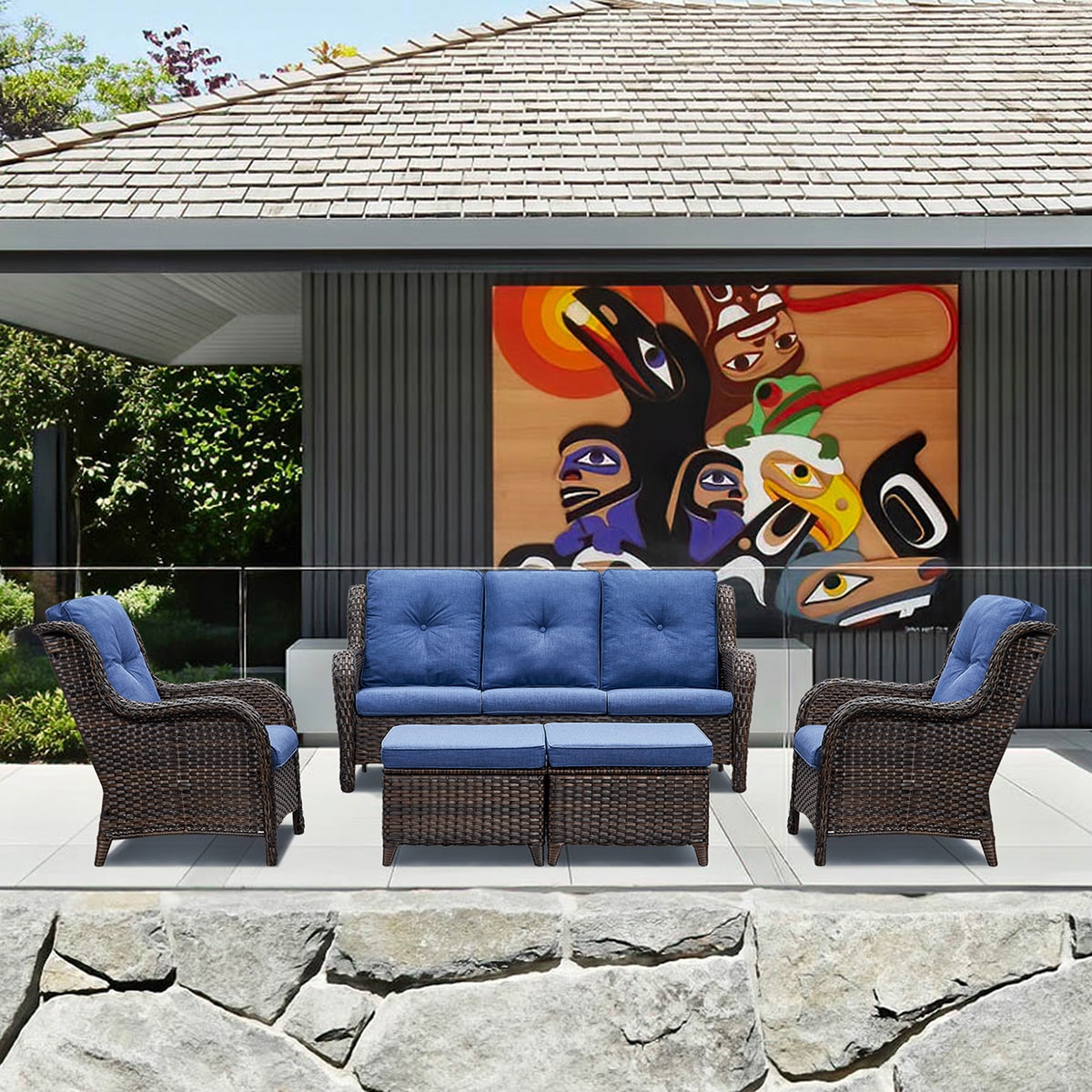 Rilyson FS013S014S006-1 Patio-Conversation-Sets - View #2