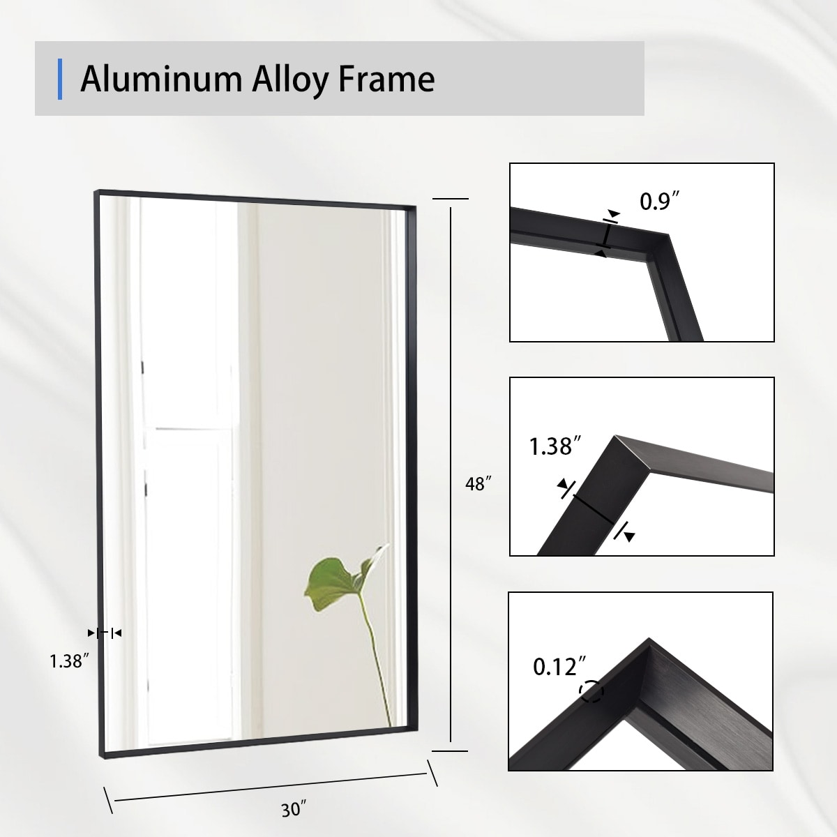 BEAUTYPEAK ZJAJ3048B Decor-Mirrors - View #5