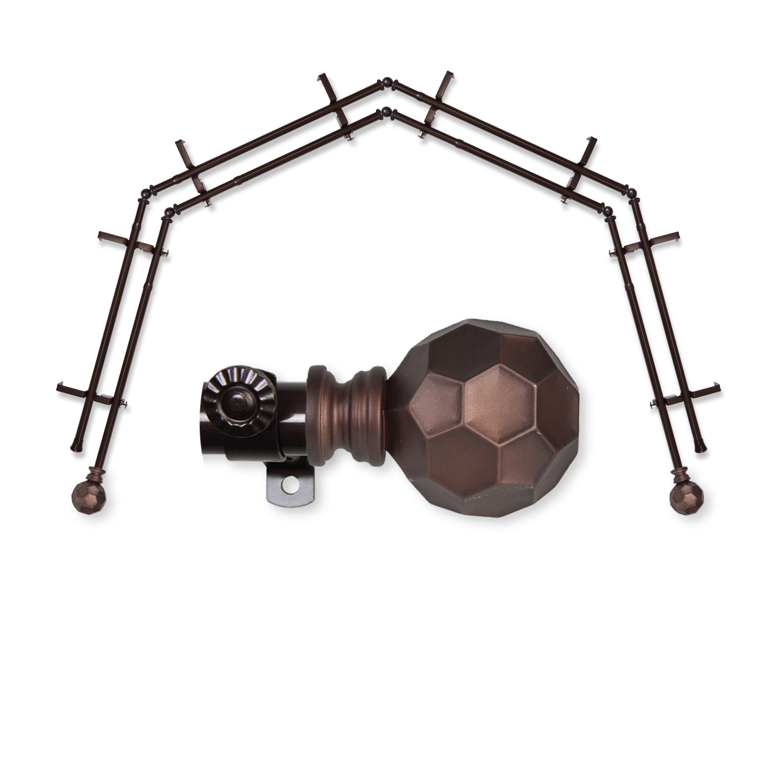 Hart & Harlow L-4BAY-90-7D Curtain-Rods - View #2