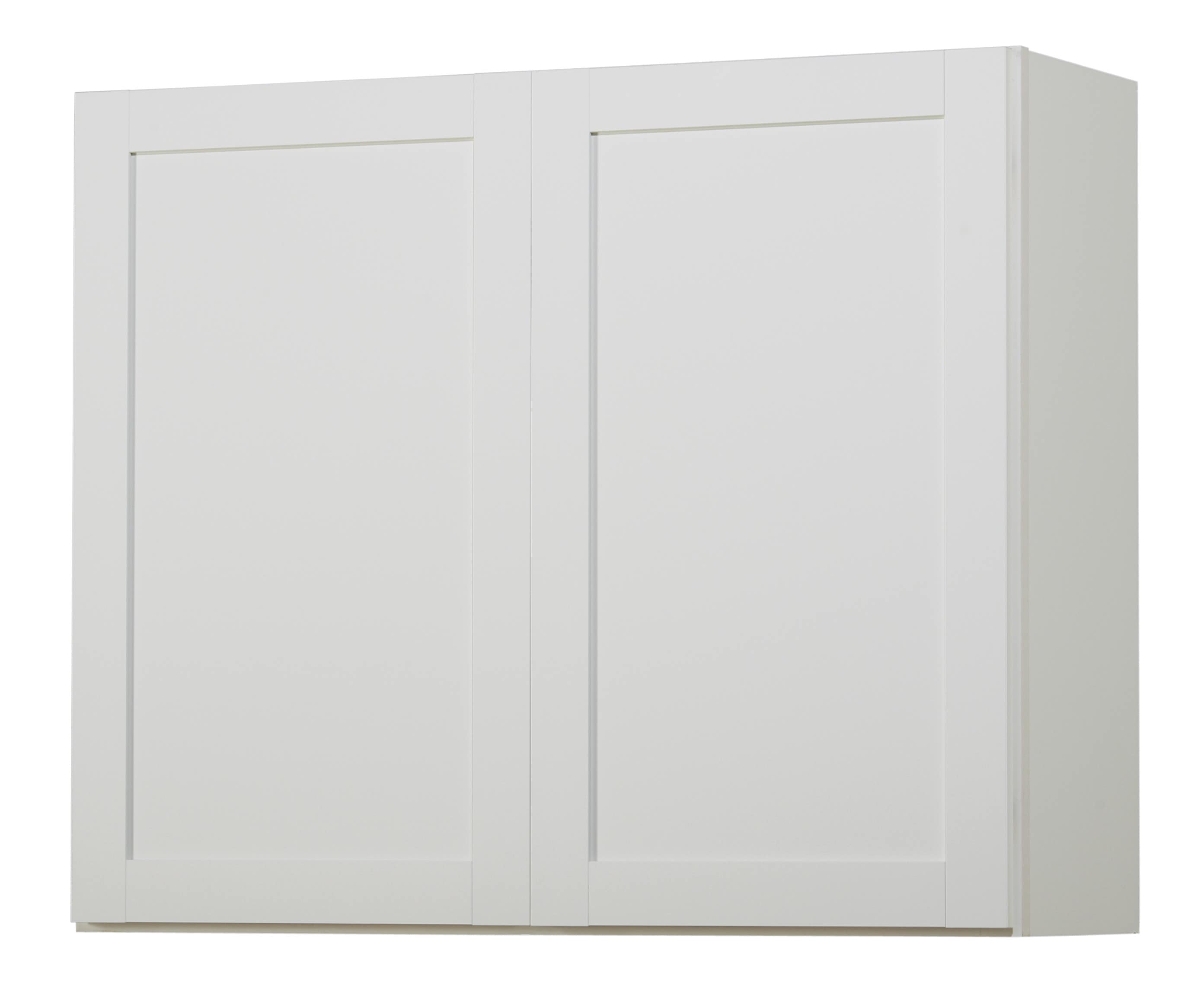 Diamond NOW Arcadia 36-in W x 30-in H x 12-in D White Door Wall Fully ...