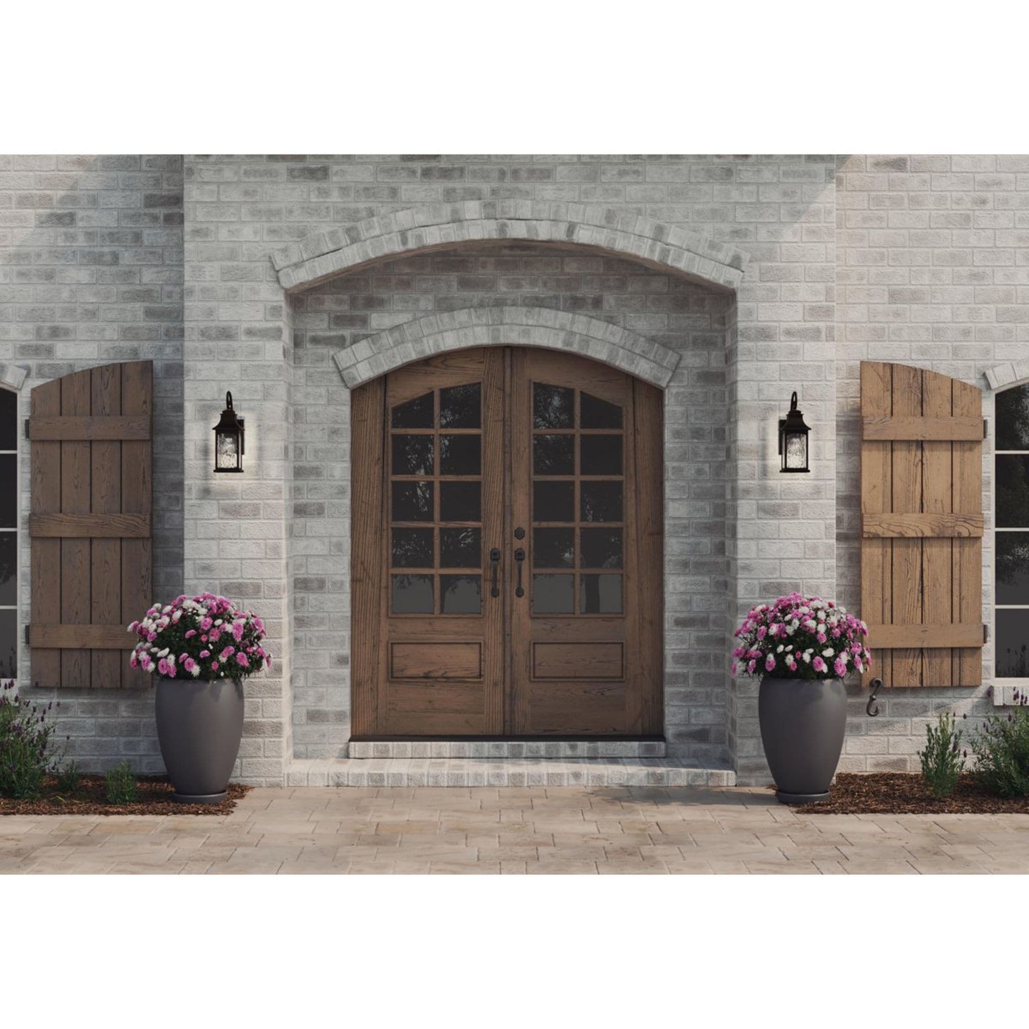 Maison Bronze 16.25" Traditional Wall Lantern