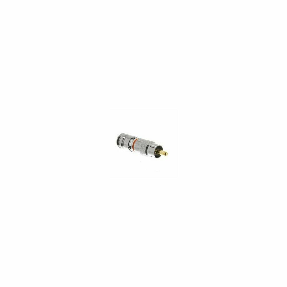  ZX9CDLW4632 White RCA Coupler Keystone Inserts- Red RCA Female