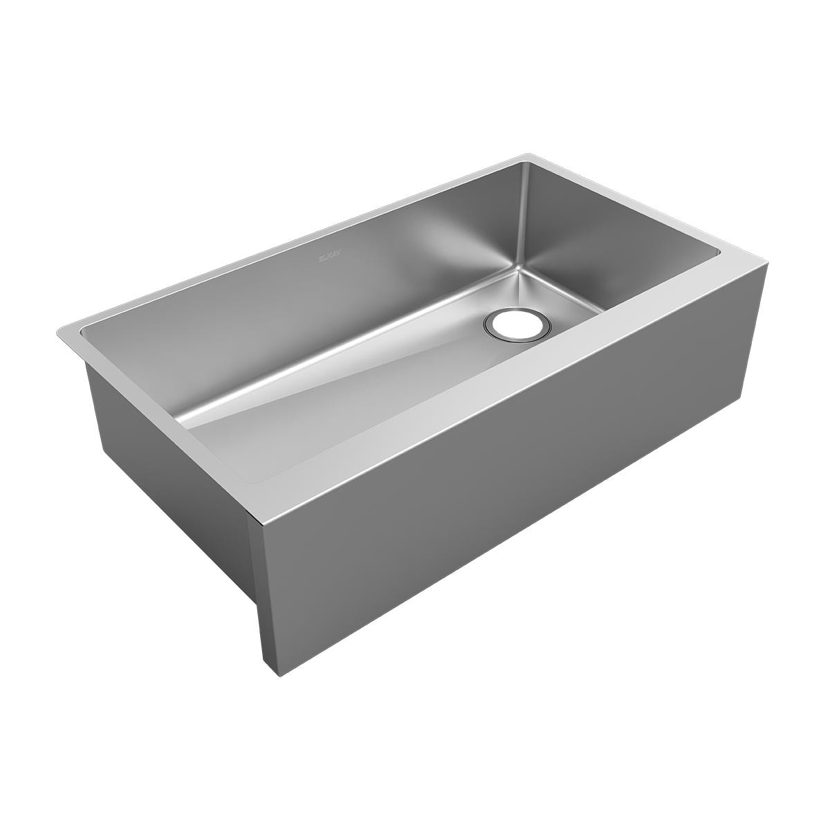 36" Stainless Steel Farmhouse Single Bowl Sink