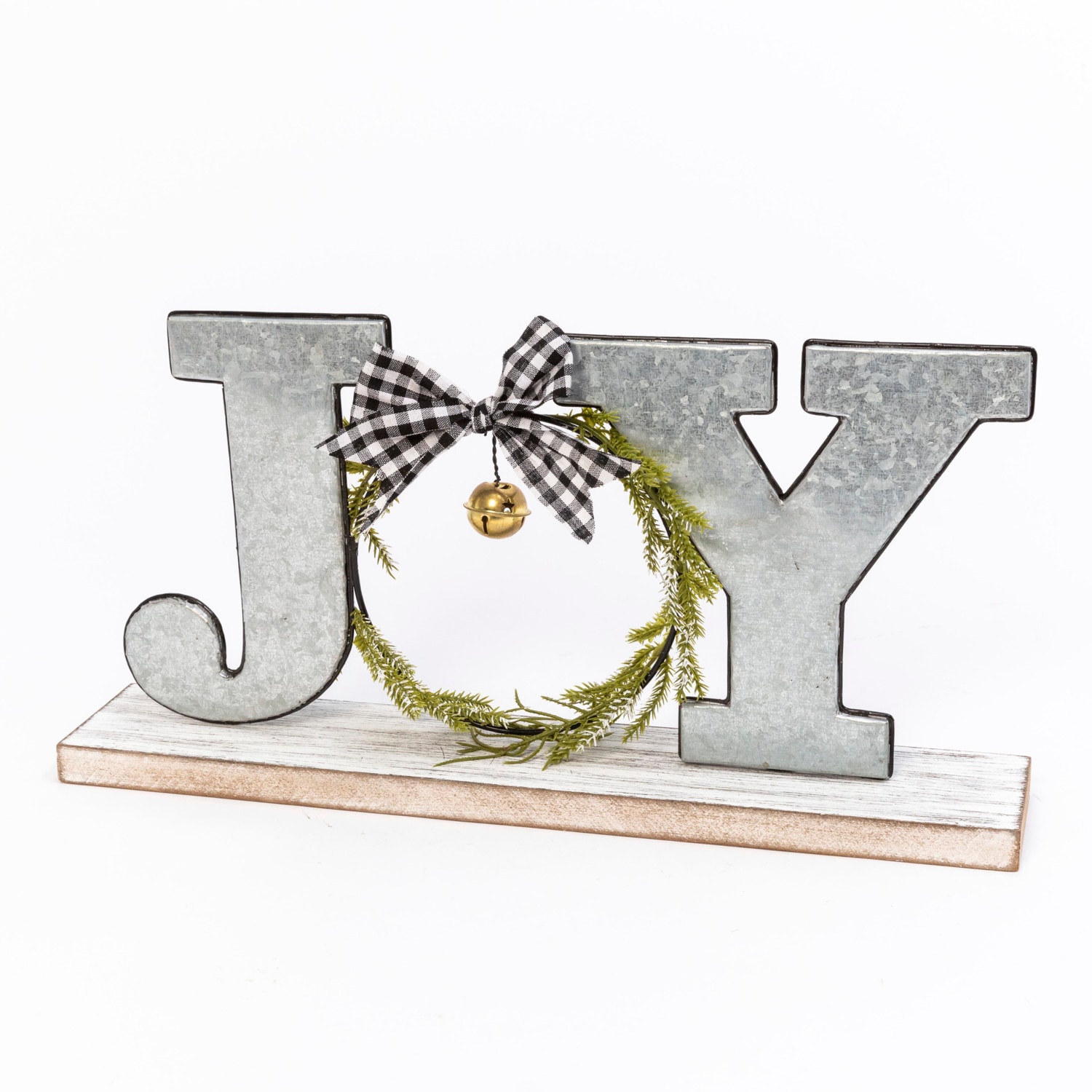 GIL 2532220EC 3.5-Inches Tabletop Decoration Joy Christmas Decor