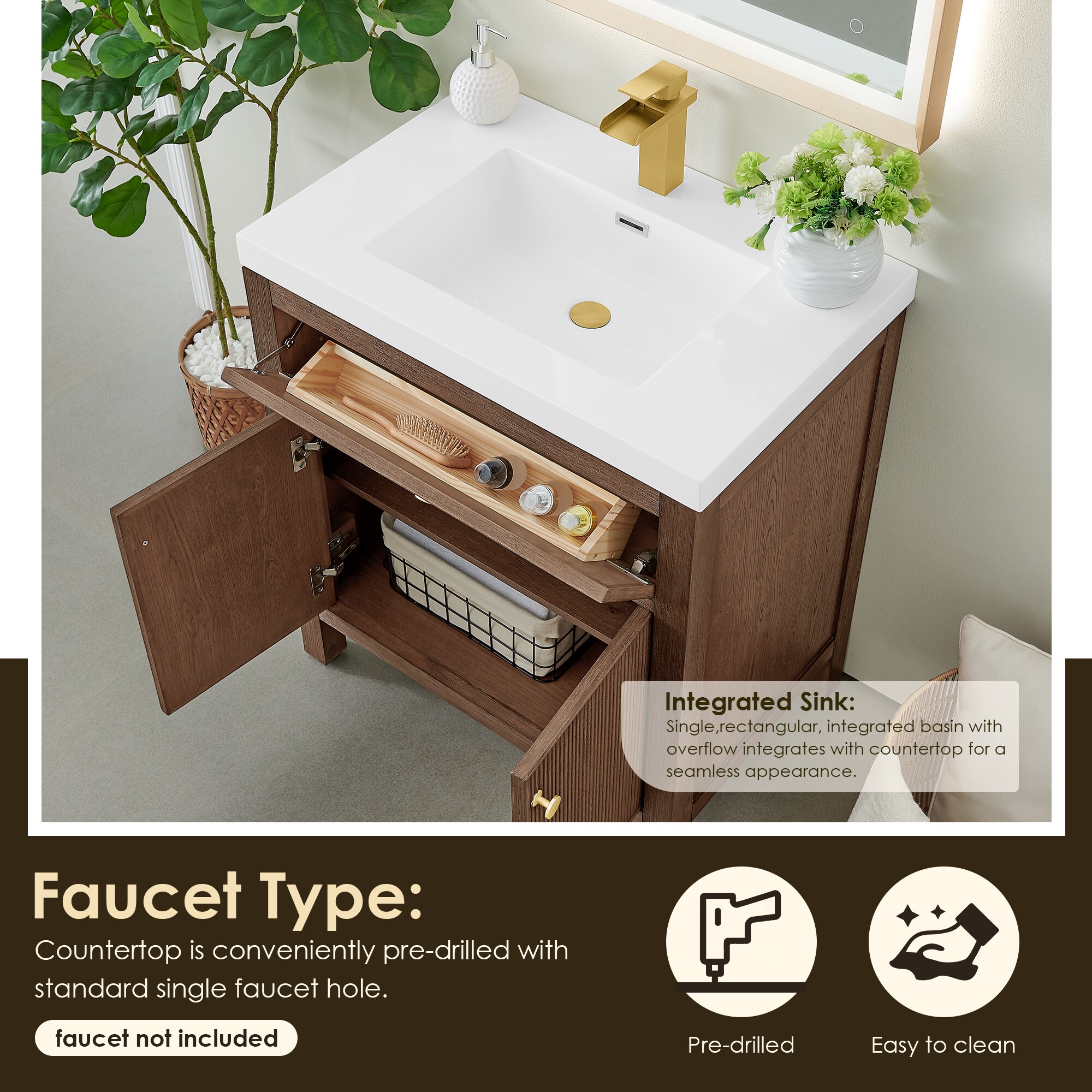 Altair 567030-BK-WH-NM Bath-Vanity-Combo - View #7