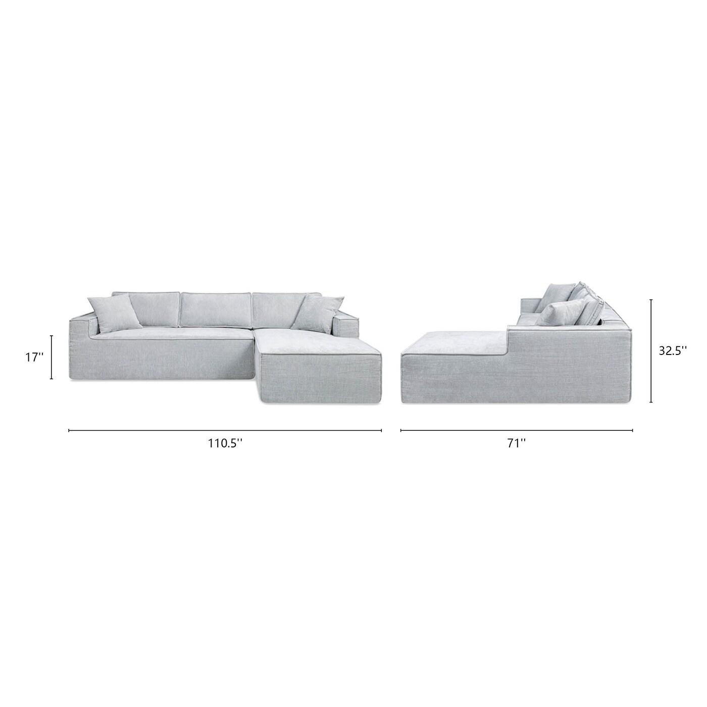 Jennifer Taylor Home LXVG-R-66550 Sofas-Loveseats - View #5