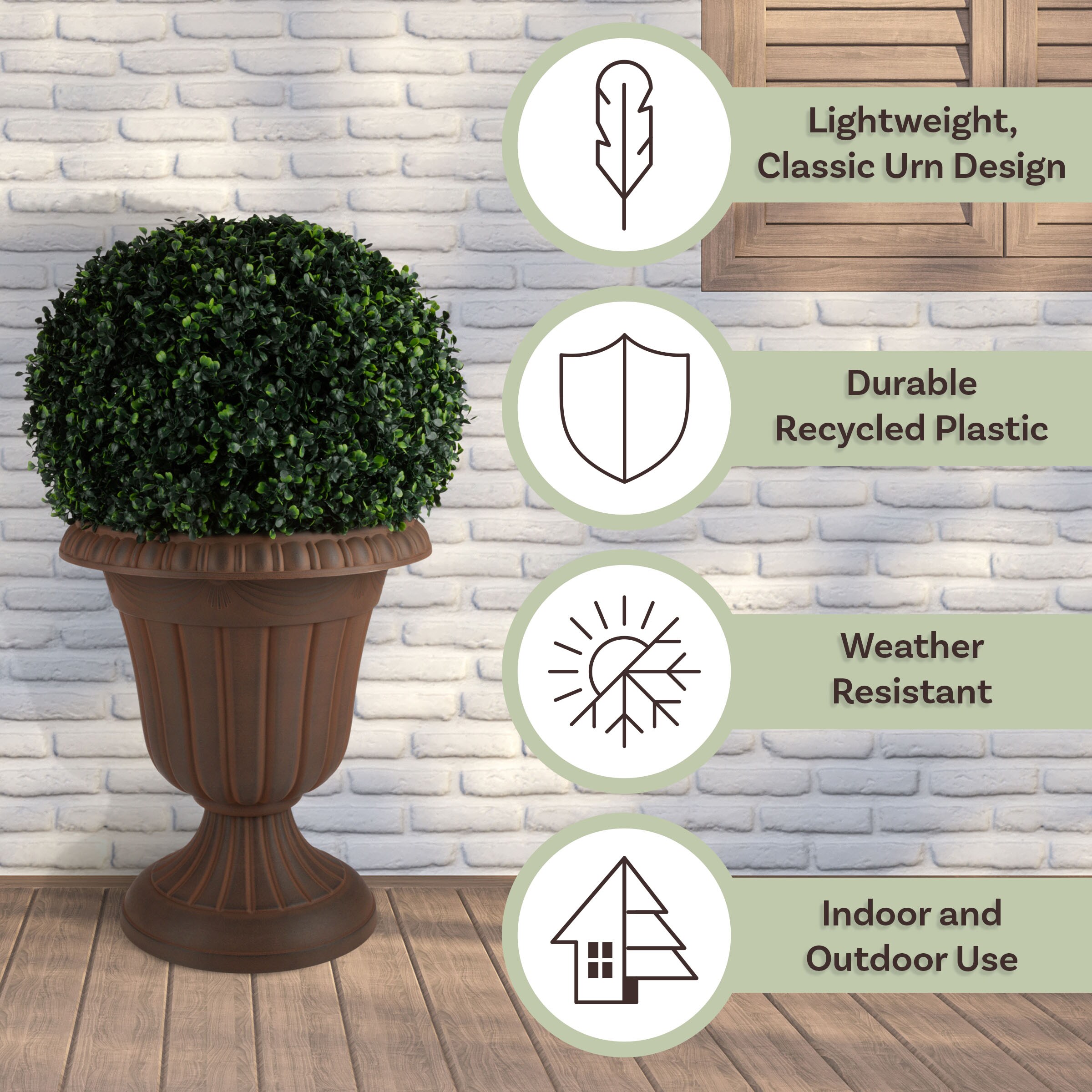 Pure Garden 50-LG1427 Planter-Window-Box - View #2