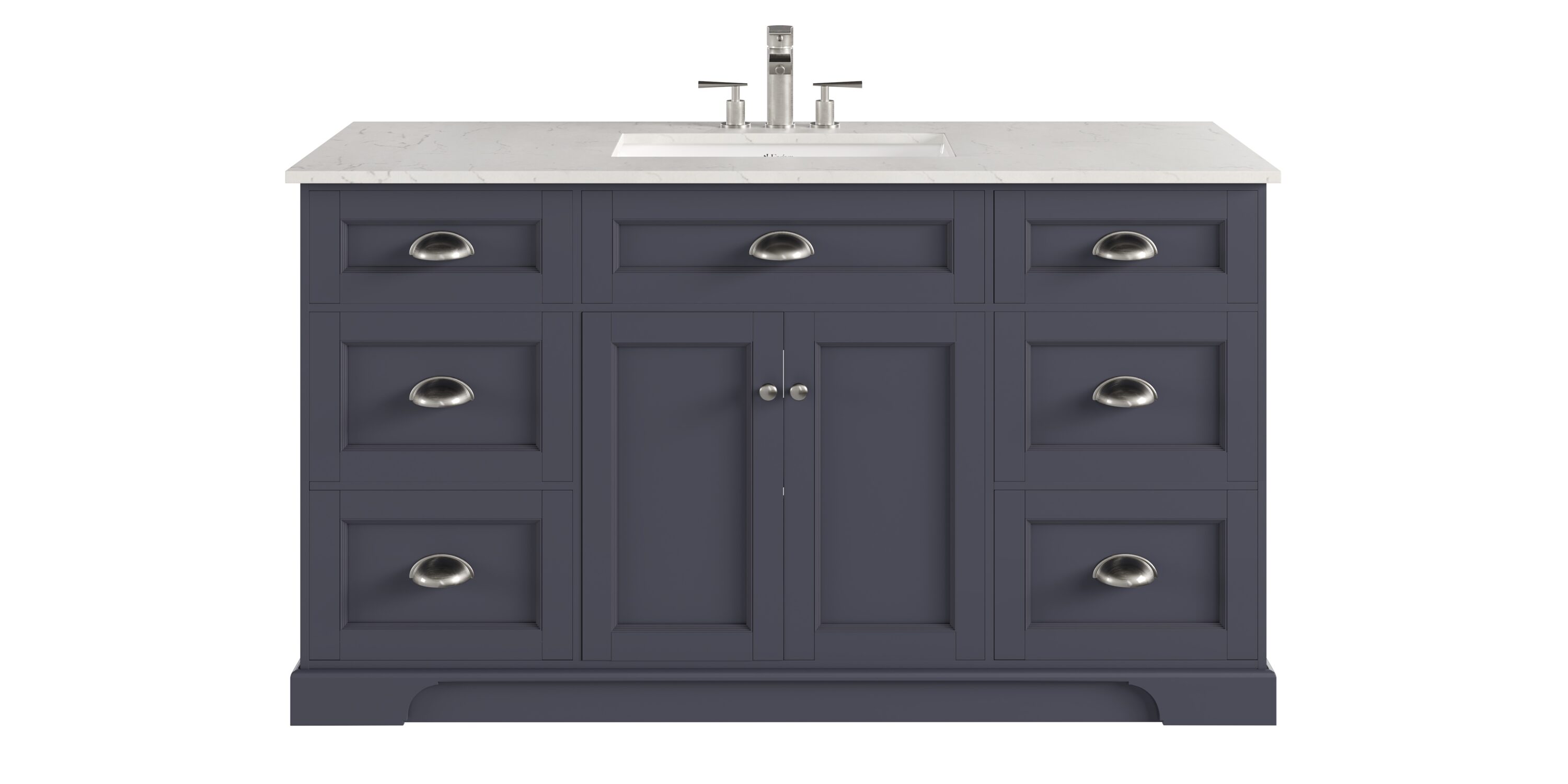 Eviva EVVN666-60CGR-SS Bath-Vanity-Combo - View #8