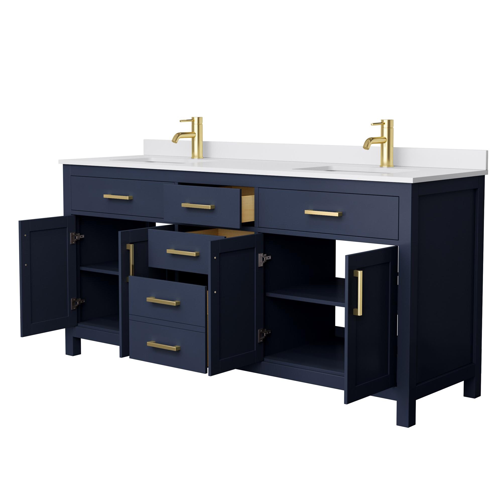Wyndham Collection WCG242472DBLWCUNSMXX Bath-Vanity-Combo - View #3