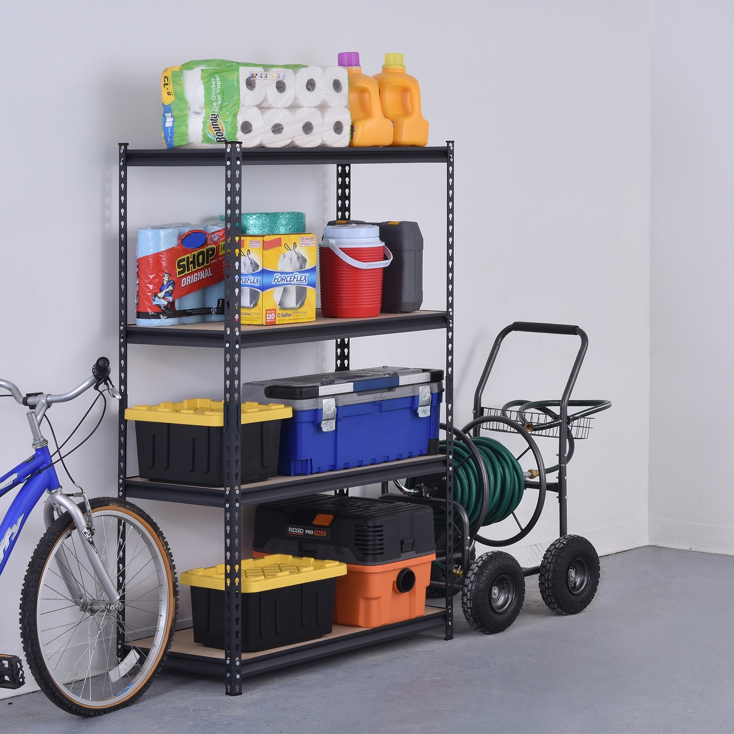 edsal UR364P-BLK Free-Standing-Shelving - View #13