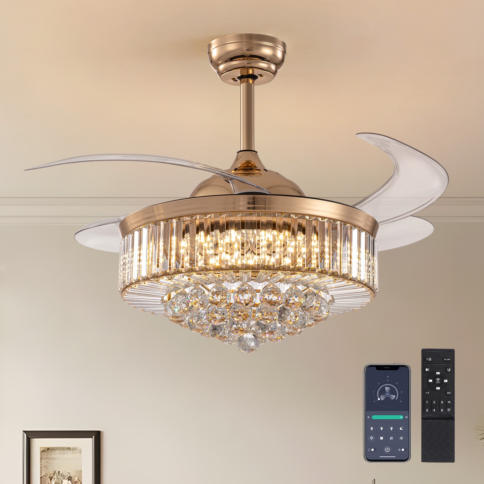 SILJOY LL-8111-42G Ceiling-Fans - View #2
