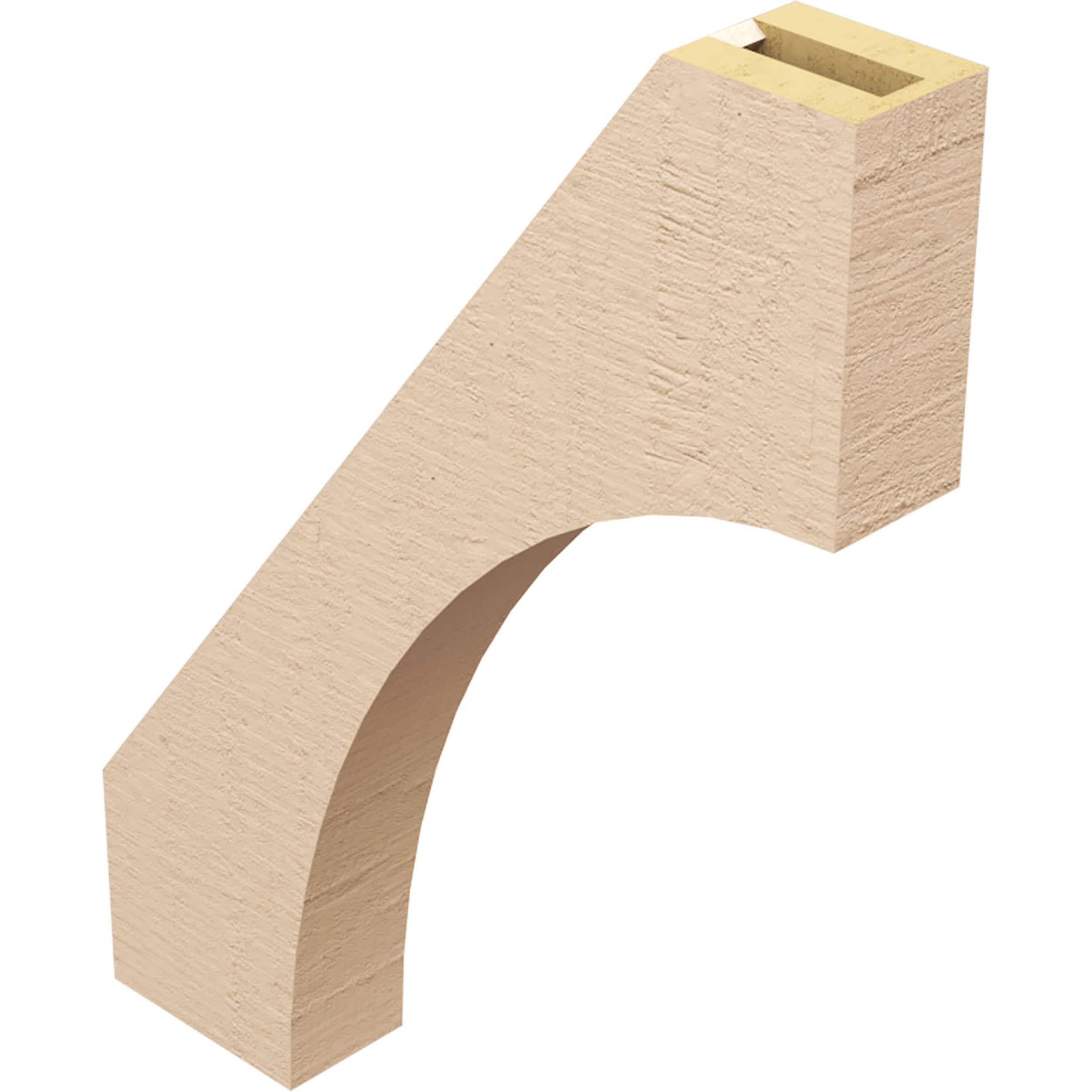 Ekena Millwork BRCUR03X18X24WTLRCPR braces - View #12