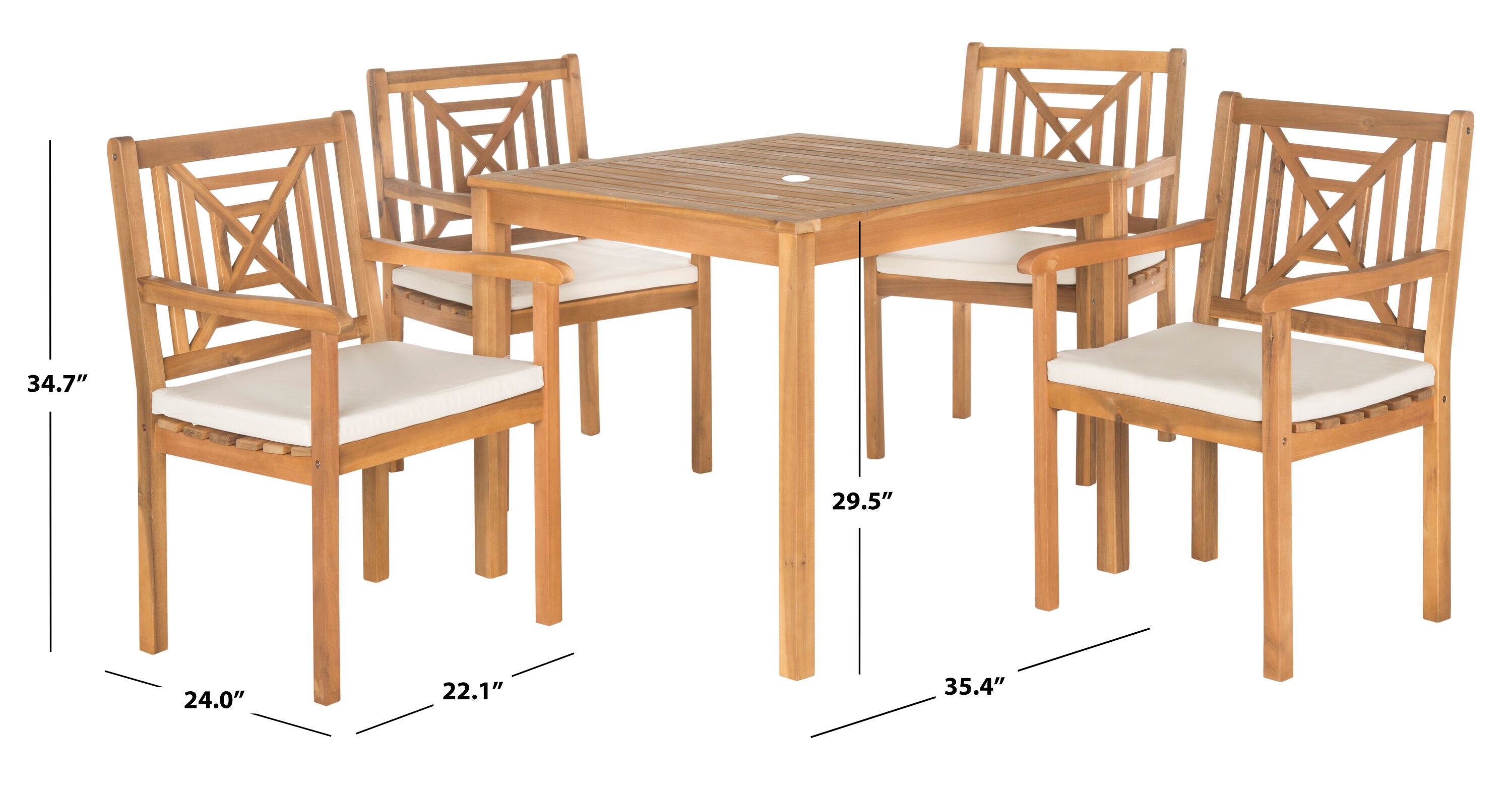 Safavieh PAT6722A Patio-Dining-Sets - View #4