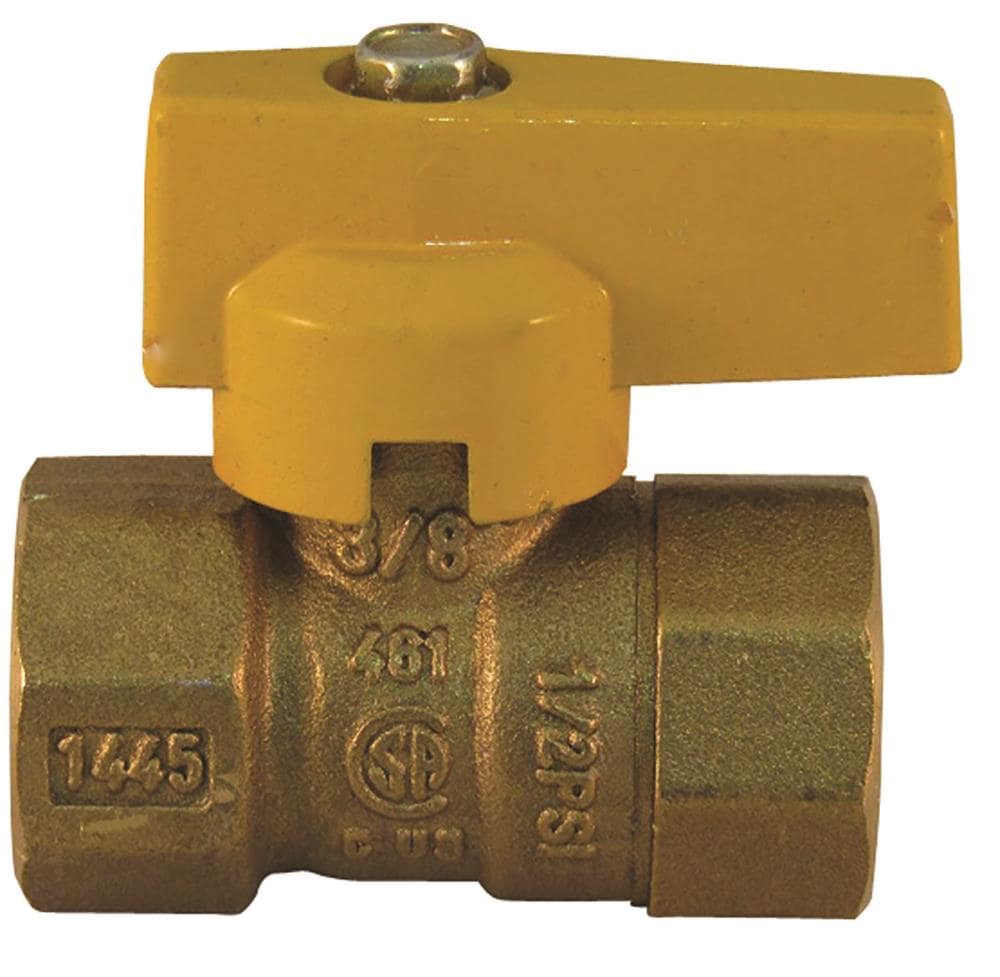BrassCraft 1/2-in Fip x 3/4-in Od Compression Ball Valve in the Ball Valves  department at