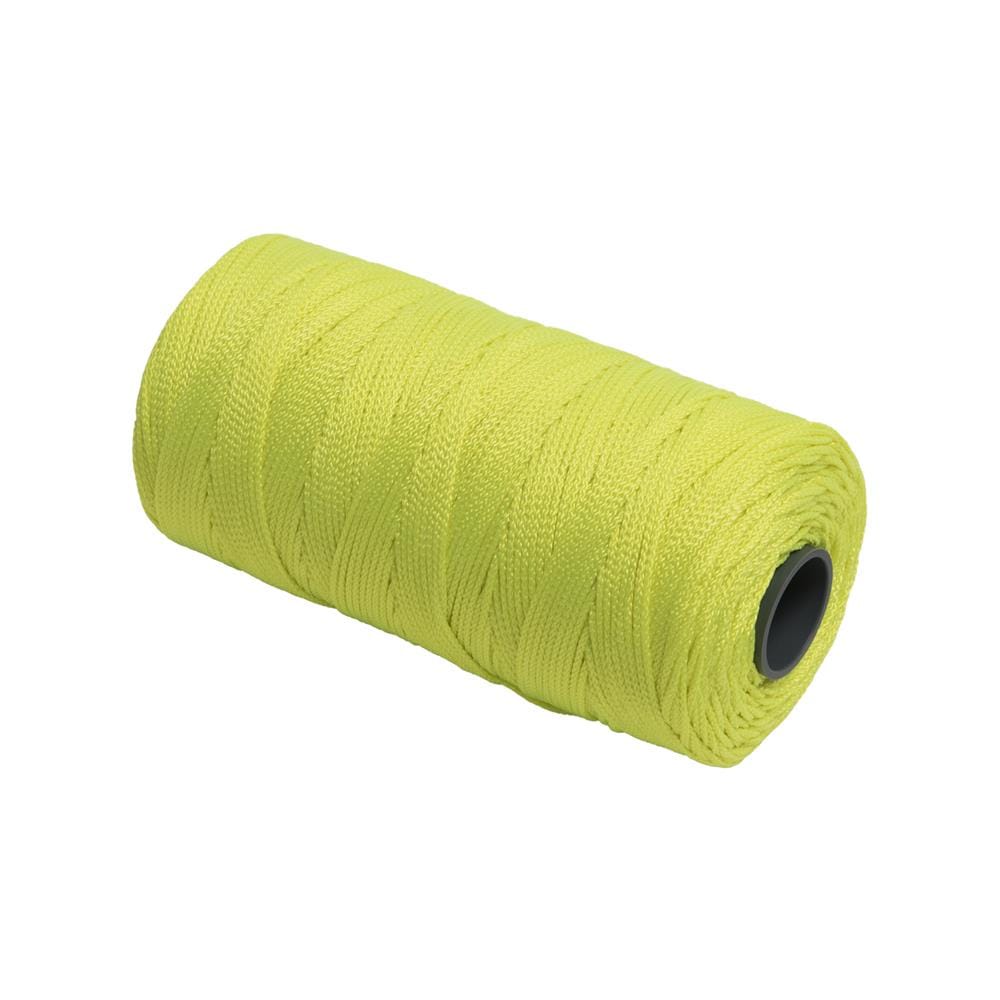 Marshalltown 250-ft Braided Fluorescent Yellow Nylon Mason Line String in  the String & Twine department at