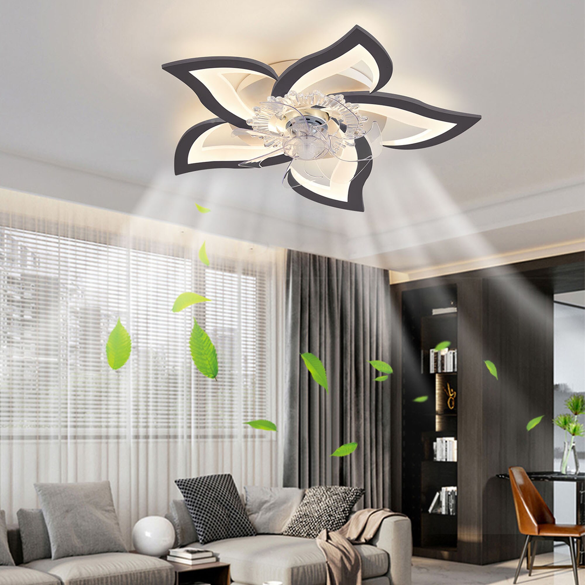 SINOFURN SYD120004BK Ceiling-Fans - View #3
