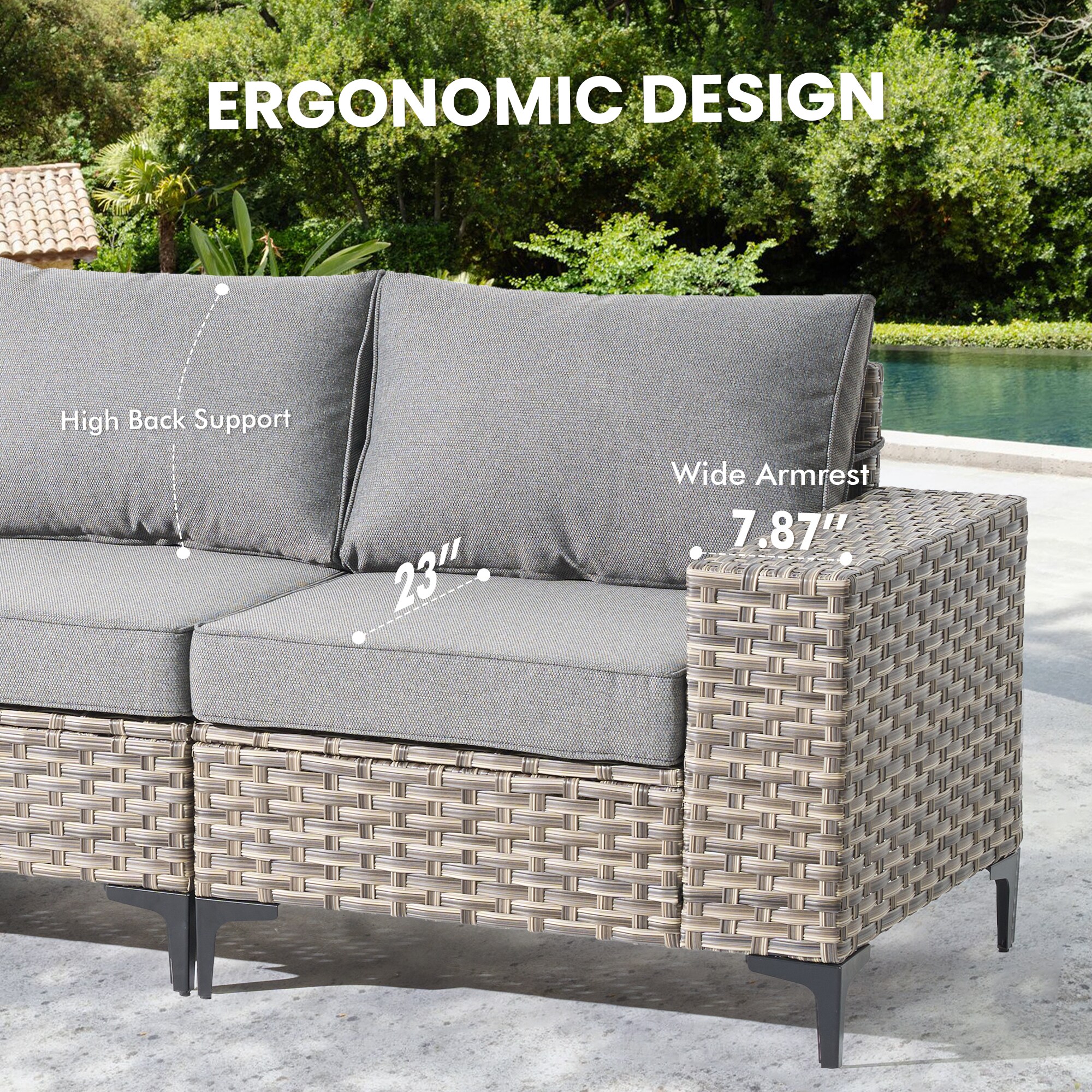 XIZZI XIMW4083 Patio-Sofas-Daybeds - View #7